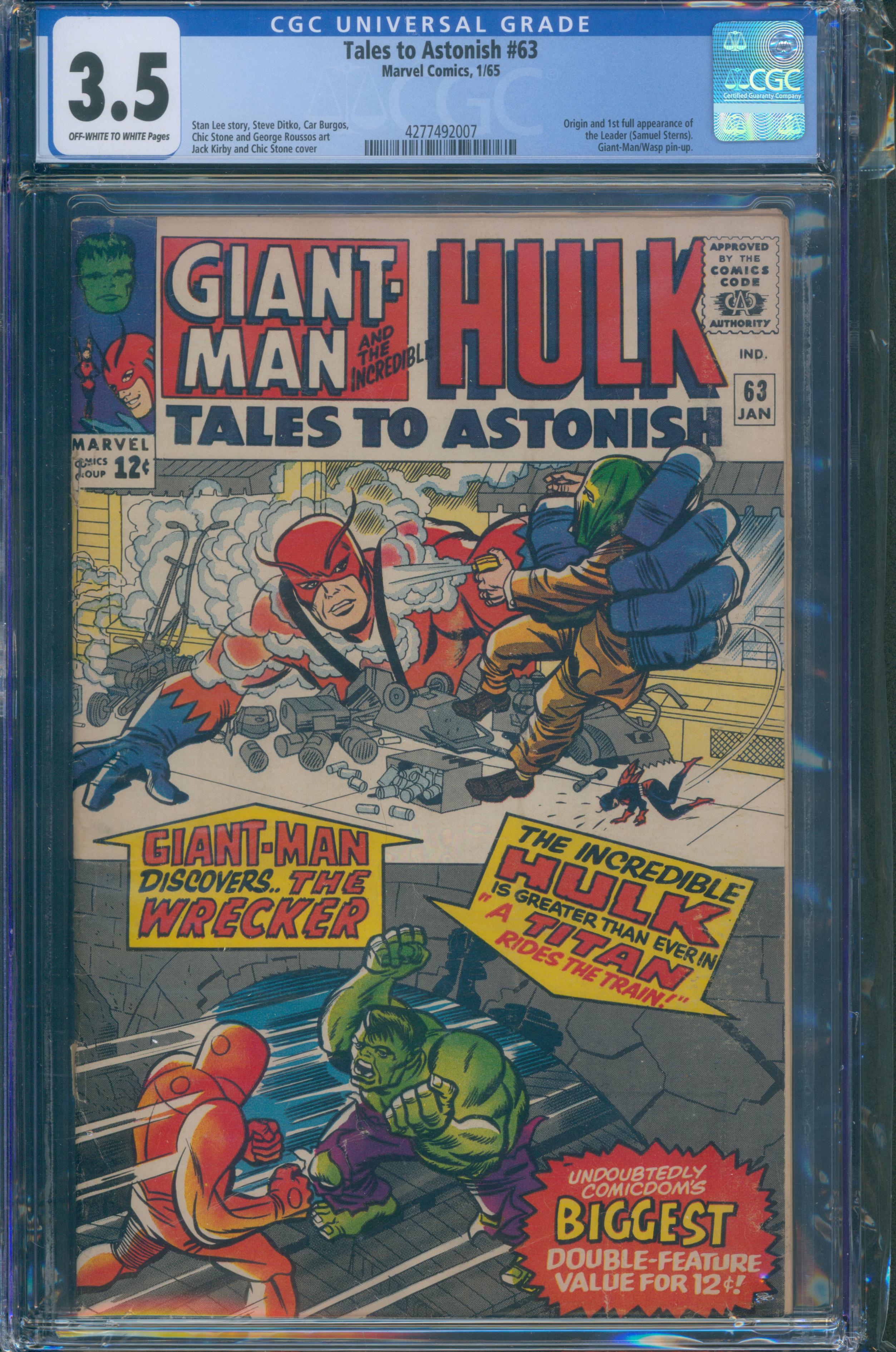 Tales to Astonish #63