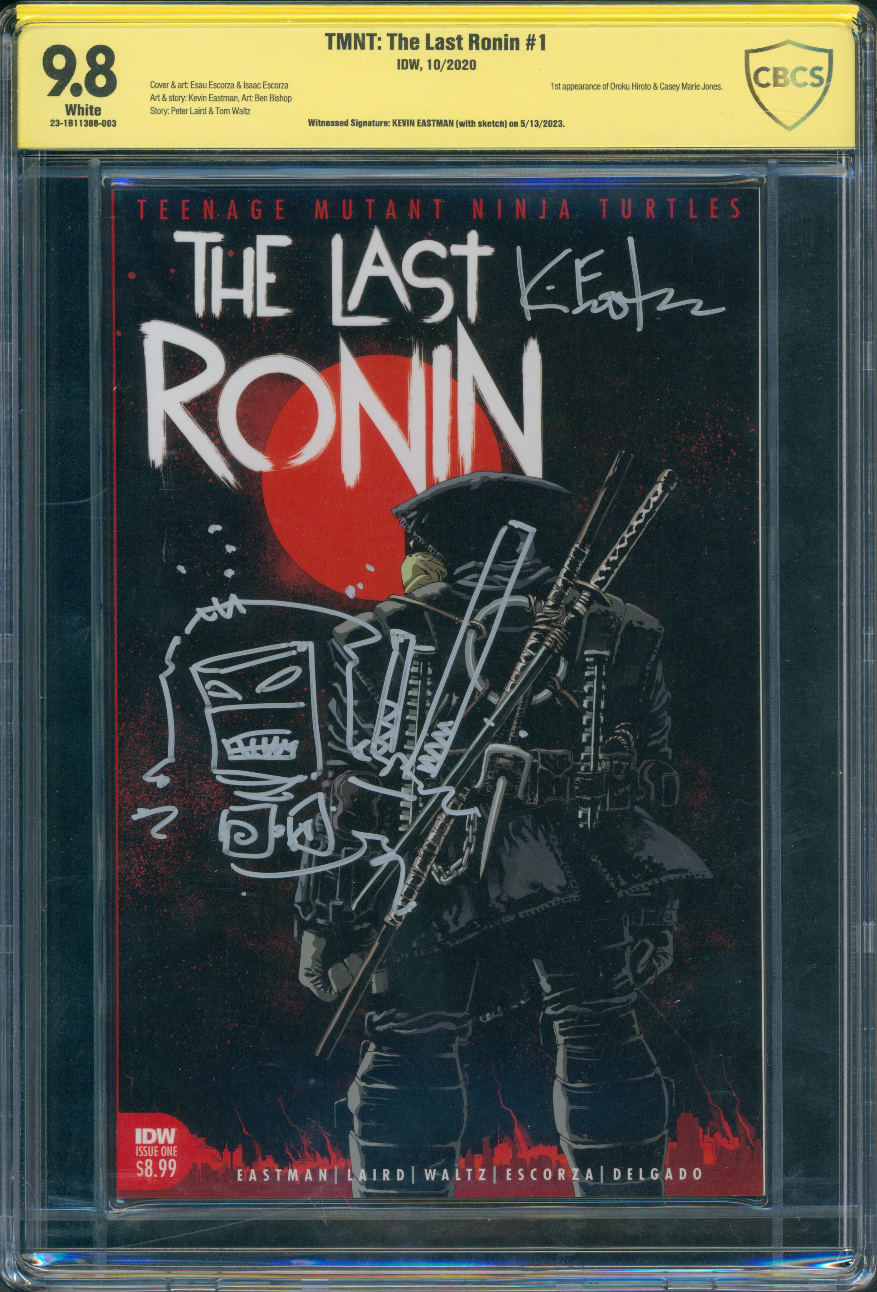 TMNT: The Last Ronin #1 | Unterschrieben & sketched von Kevin Eastmen