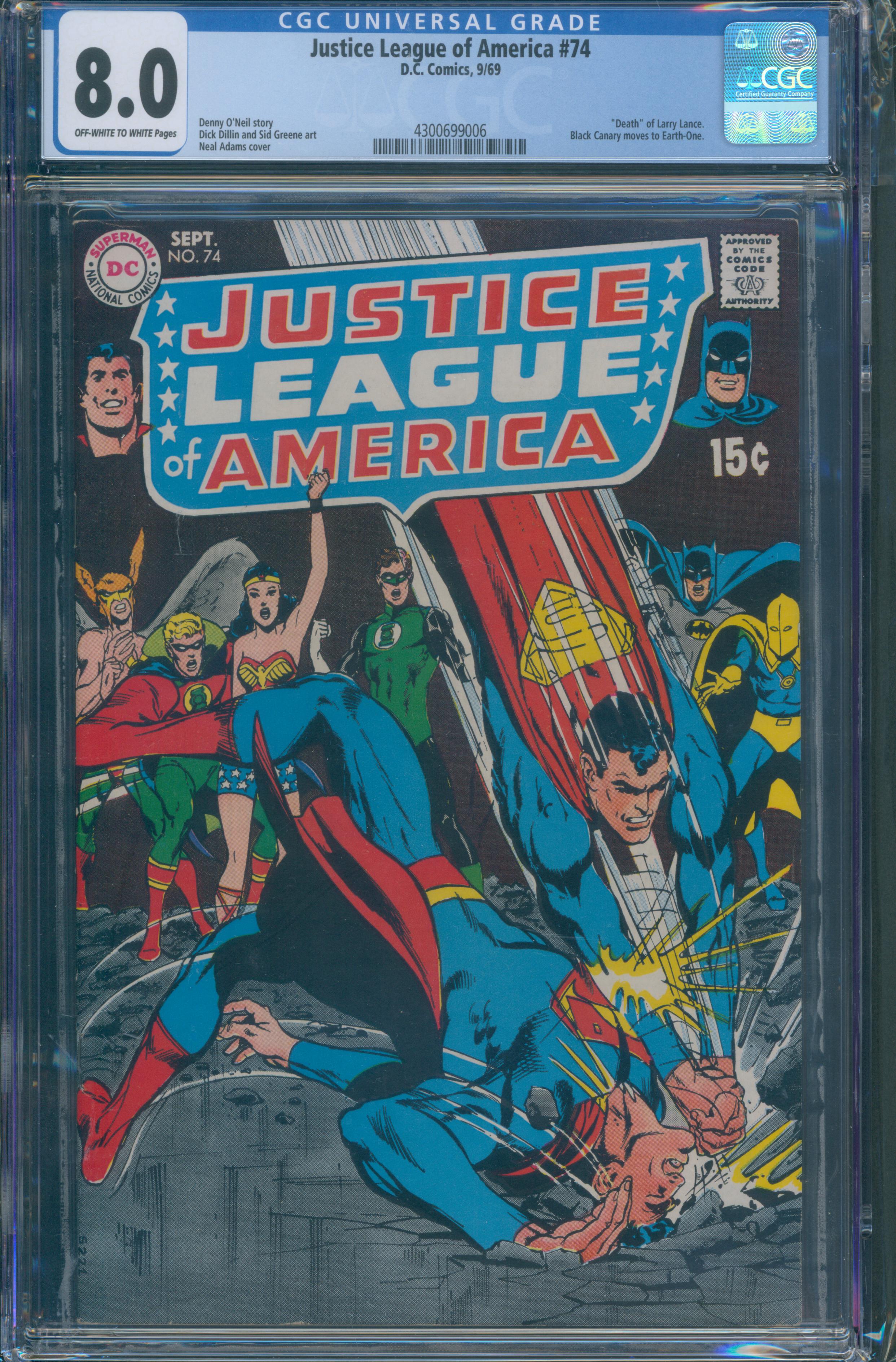 Justice League of America #74