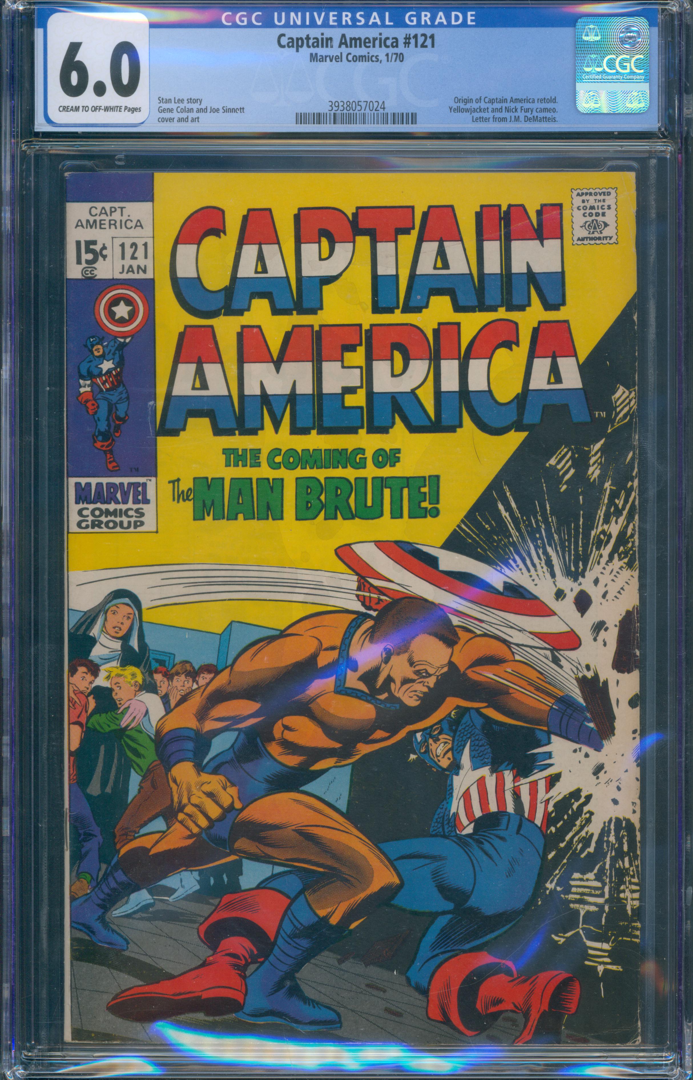 Captain America #121