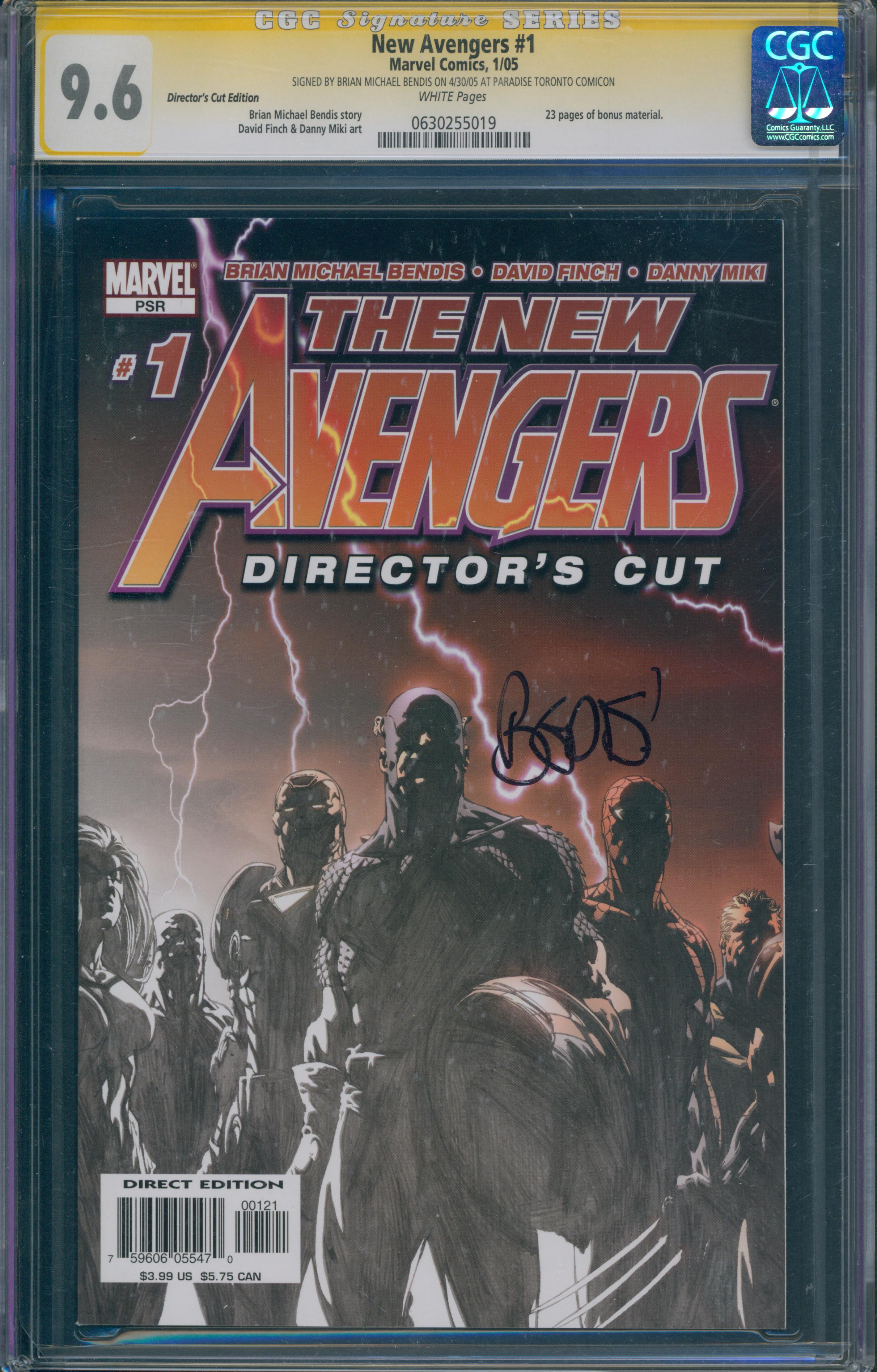 New Avengers #1 | Unterschrieben von Brian Michael Bendis