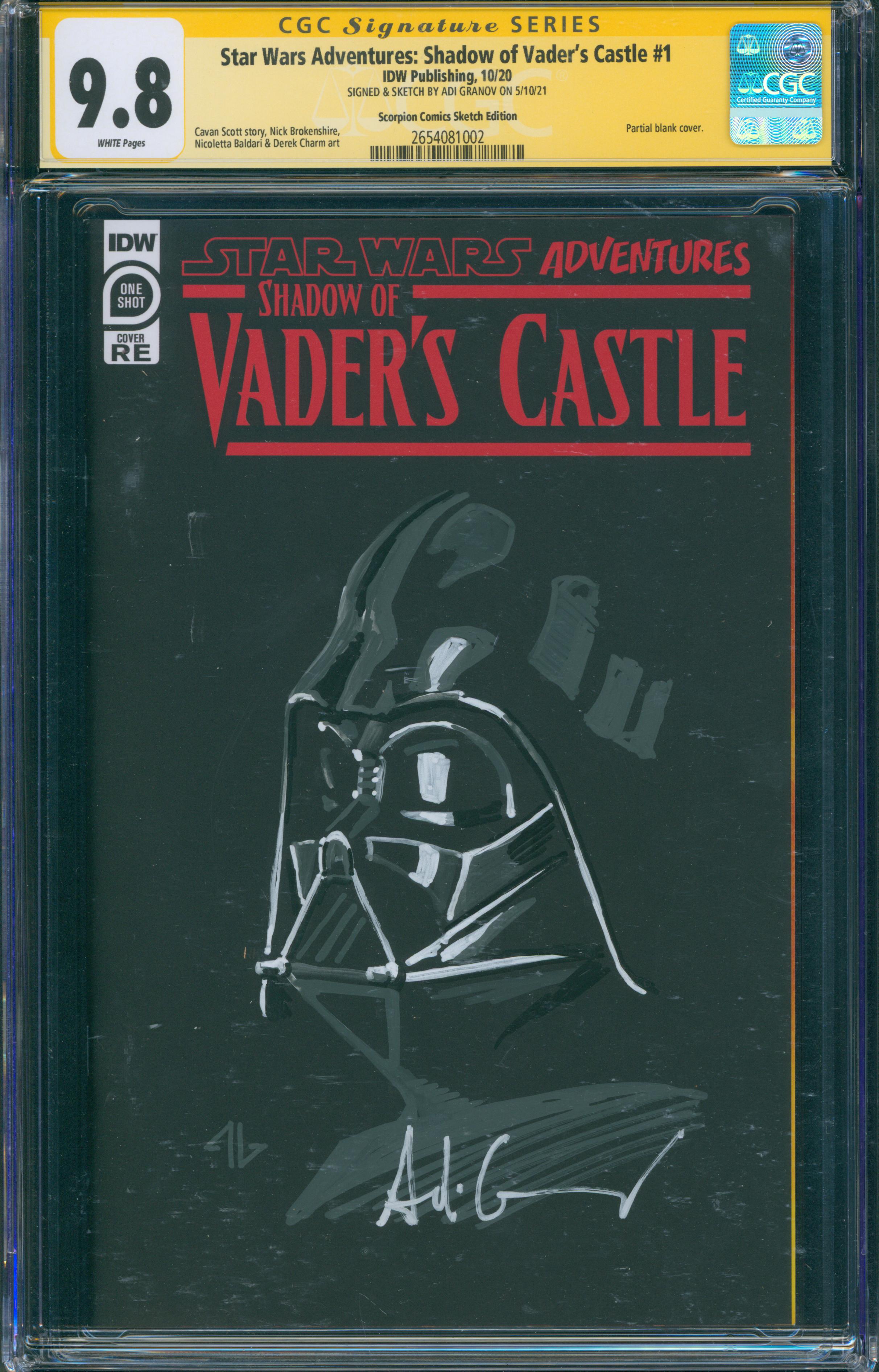 Star Wars Adventures: Shadow of Vader´s Castle #1 | Unteschrieben & Sketch von Adi Granov|