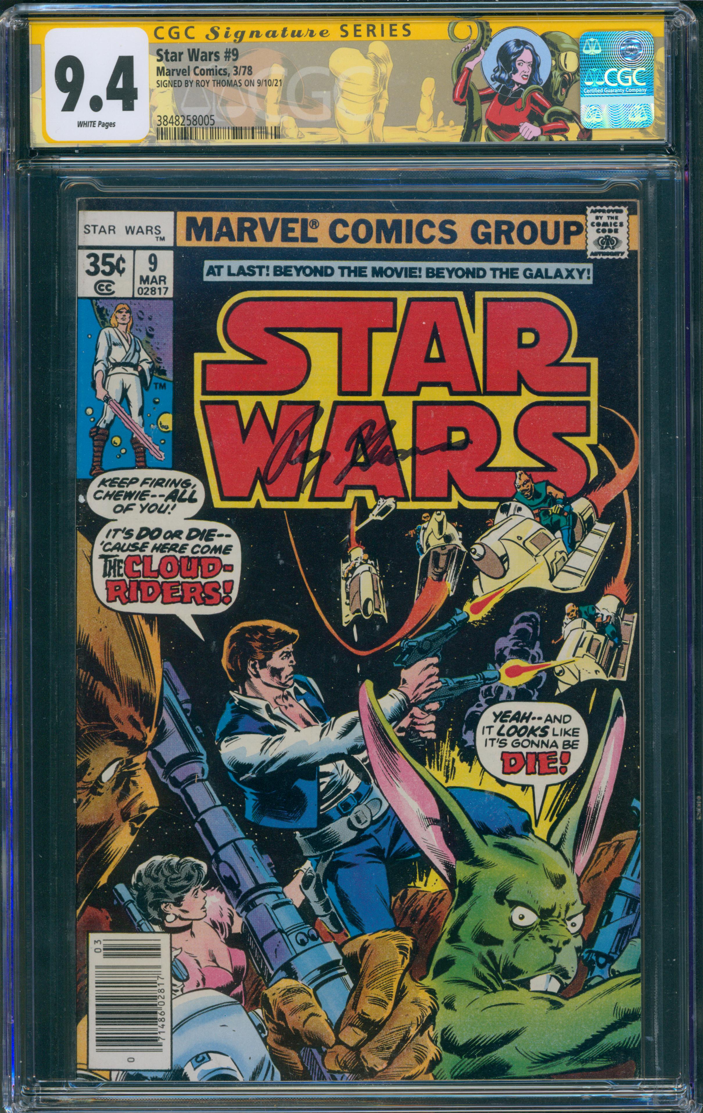 Star Wars #9 |unterschrieben von Ray Thomas|