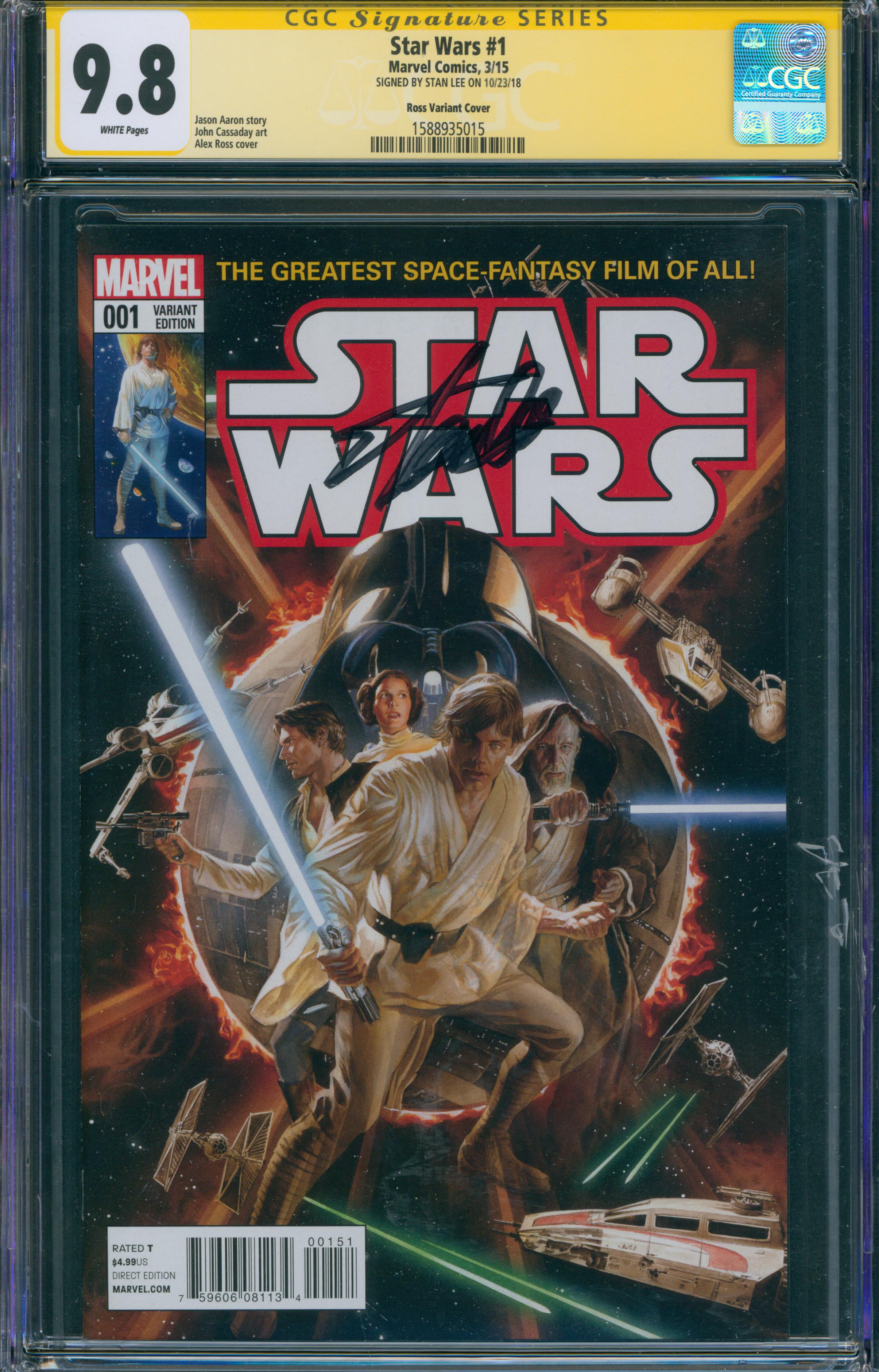 Star Wars #1 | Unterschrieben von Stan Lee