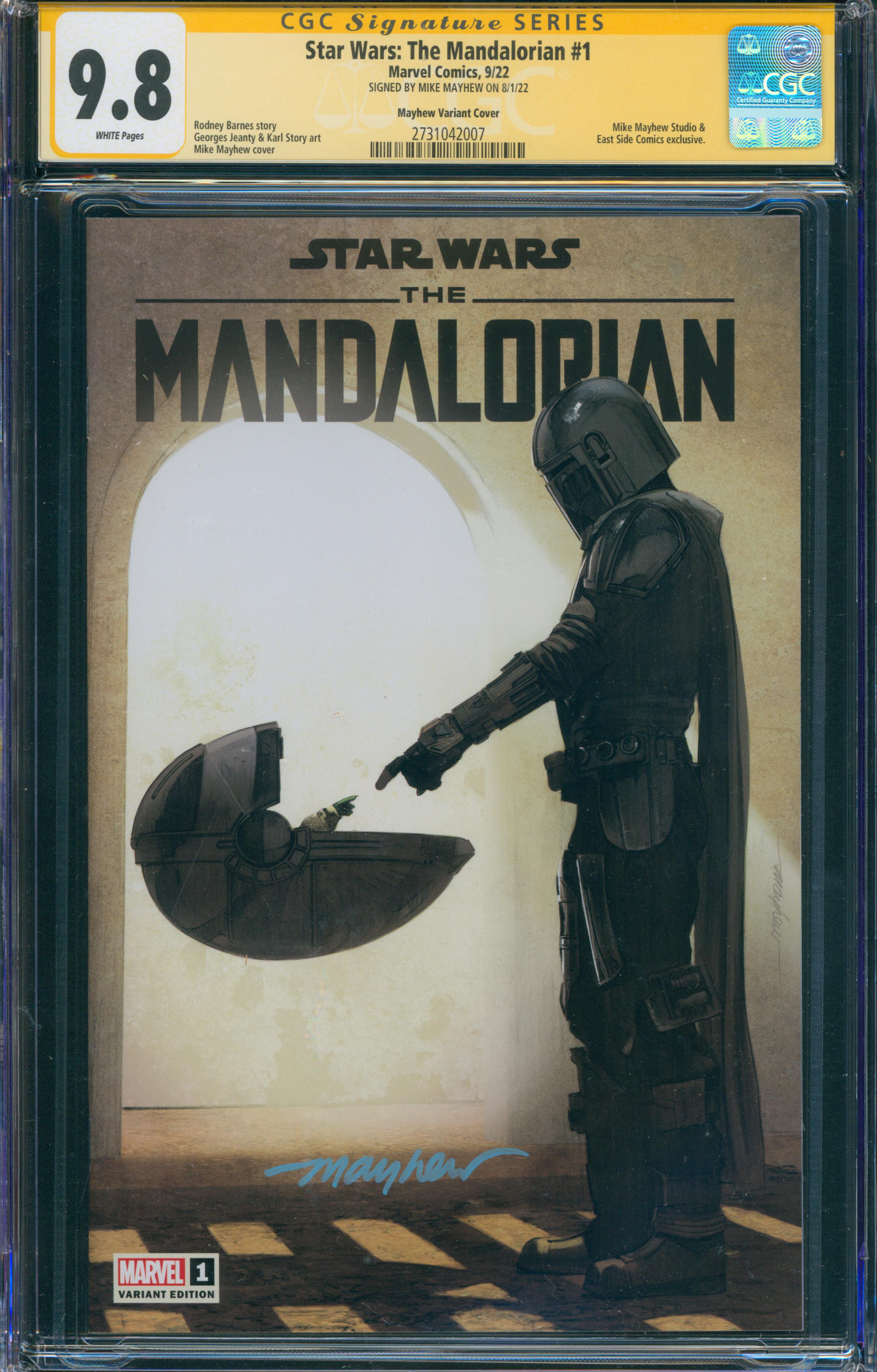 Star Wars: The Mandalorian #1 | Unterschrieben von Mike Mayhew