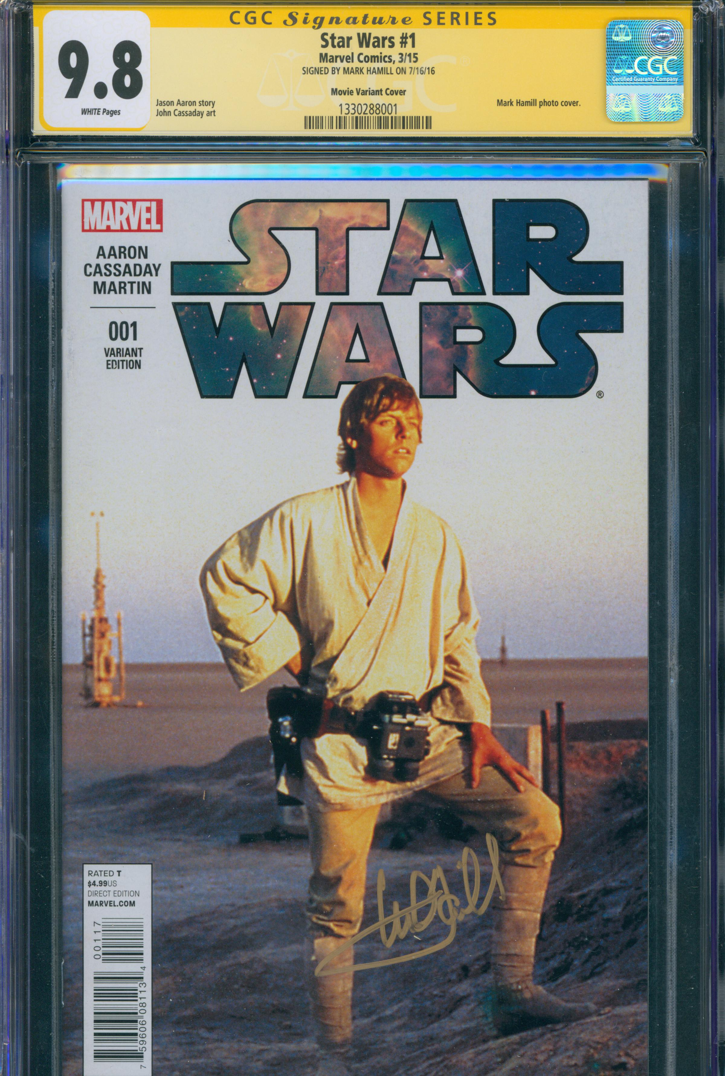 Star Wars #1 | Unterschrieben von Mark Hamill