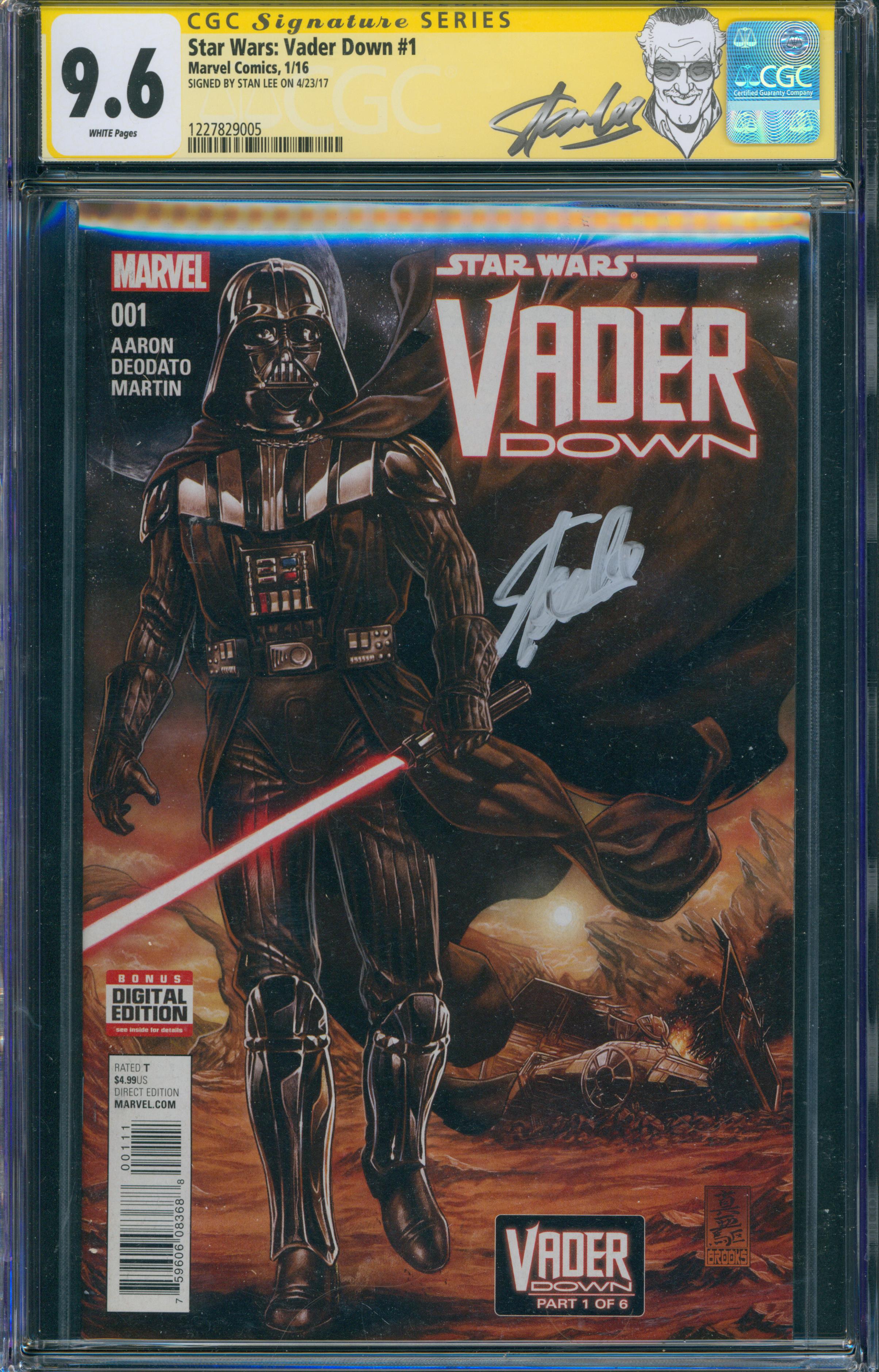 Star Wars: Vader Down #1 | Unterschrieben von Stan Lee