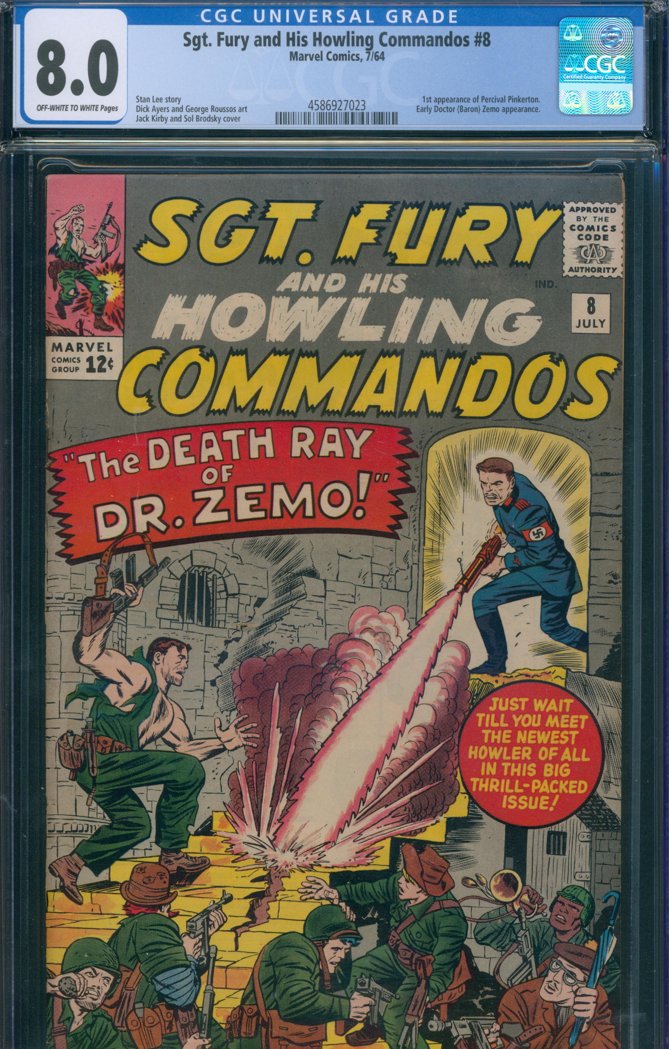 Sgt. Fury and His Howling Commandos #8