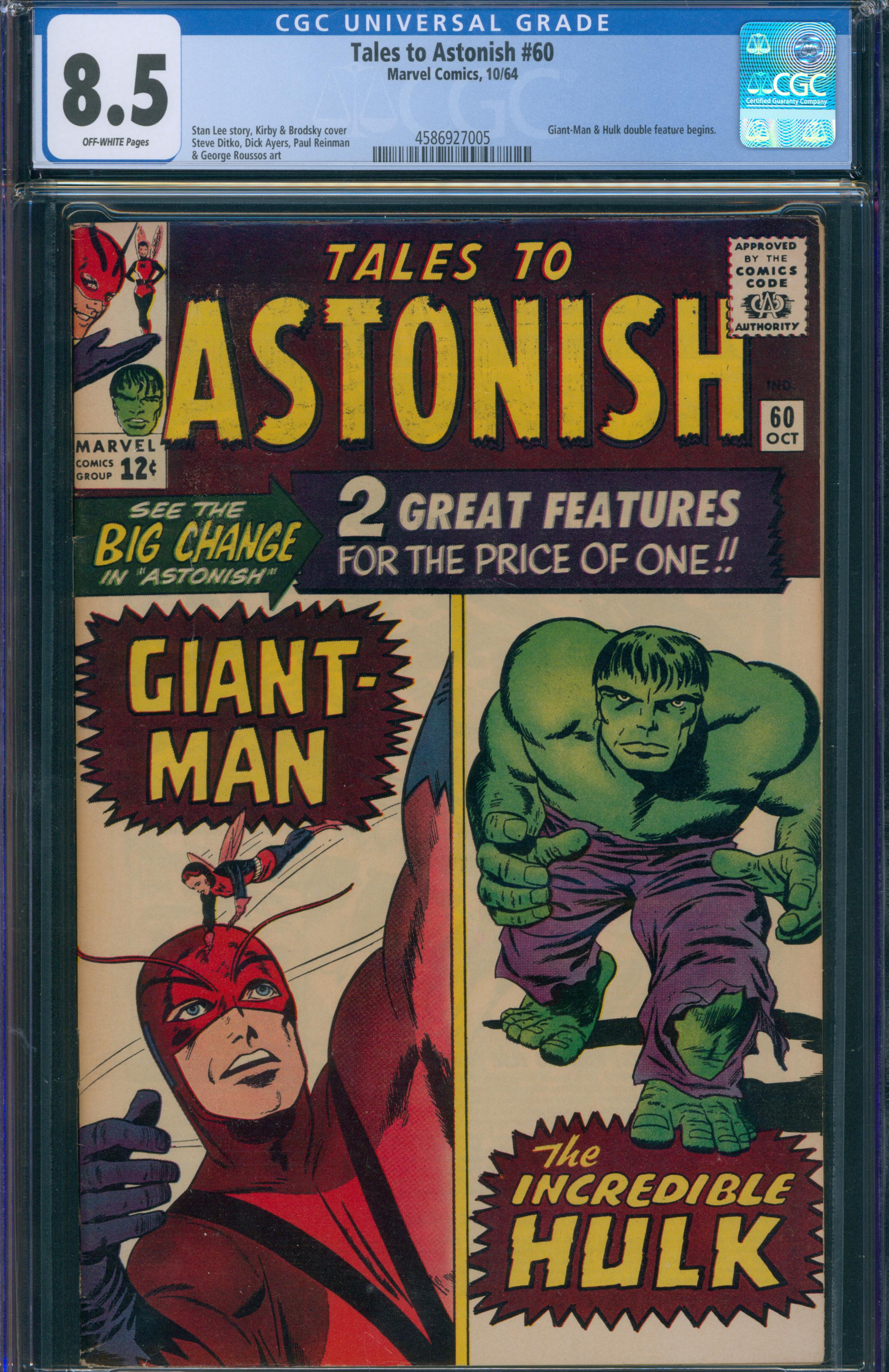 Tales to Astonish #60