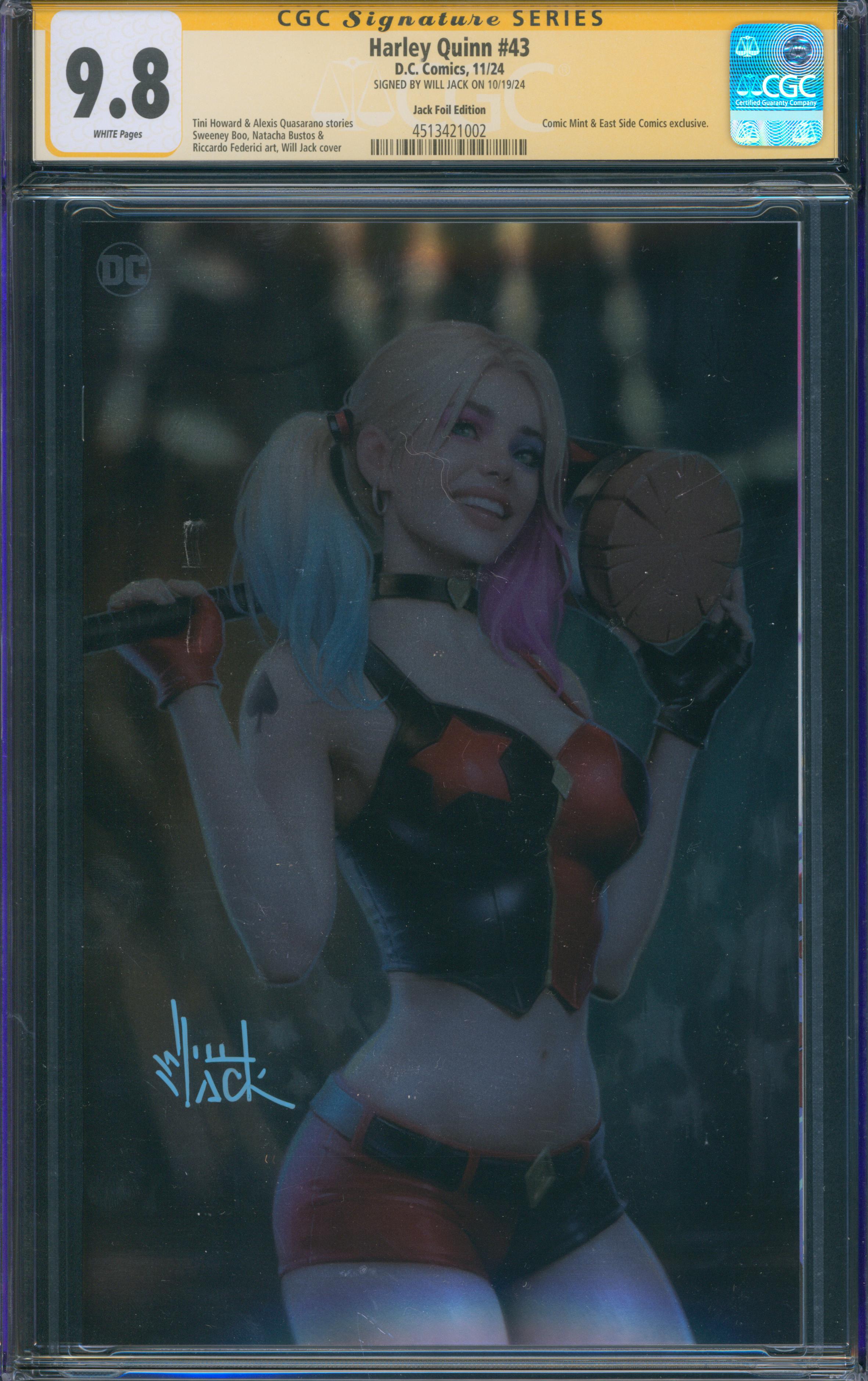 Harley Quinn #43 | Unterschrieben von Will Jack