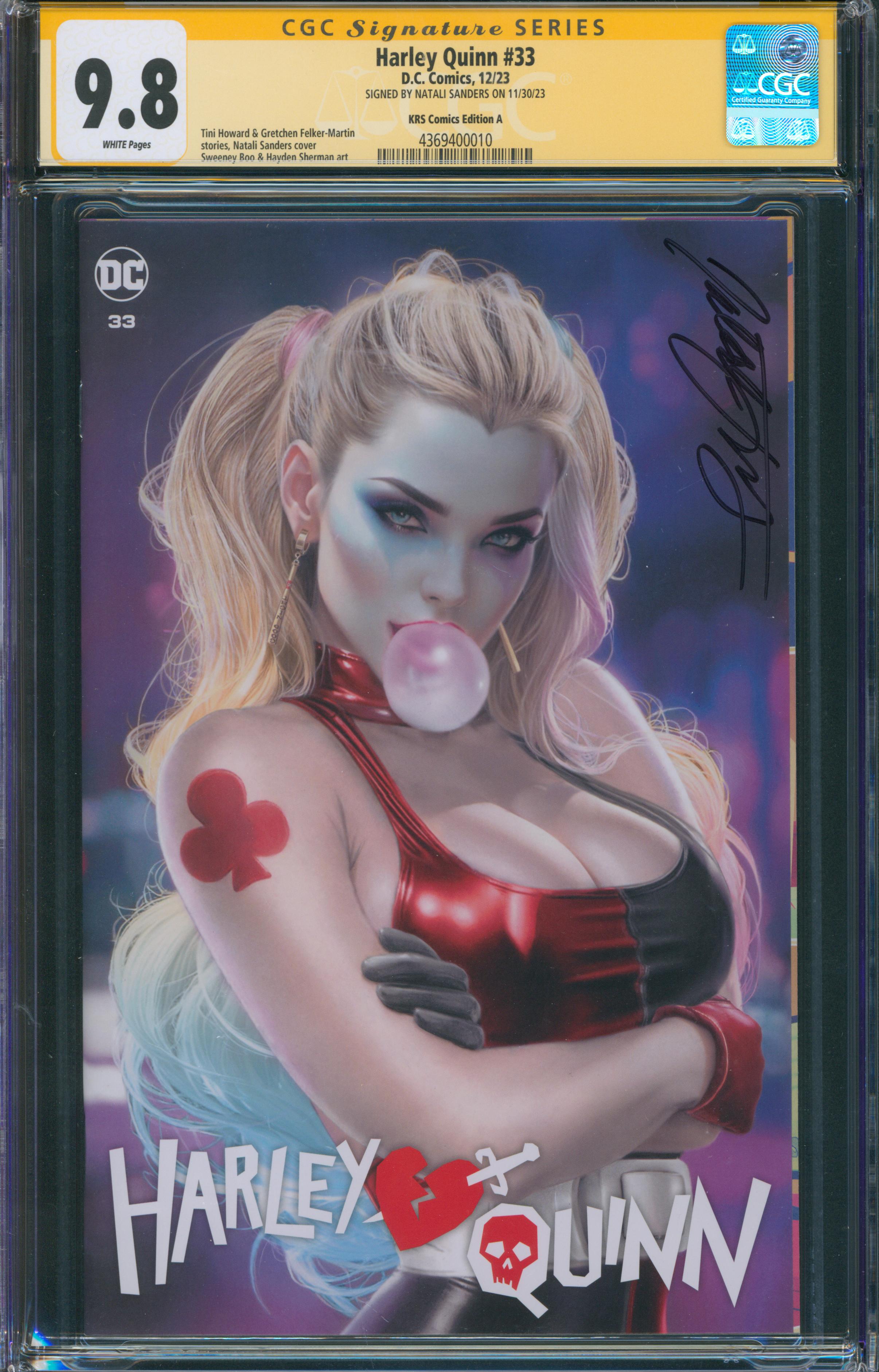 Harley Quinn #33 | Unterschrieben von Natalie Sanders