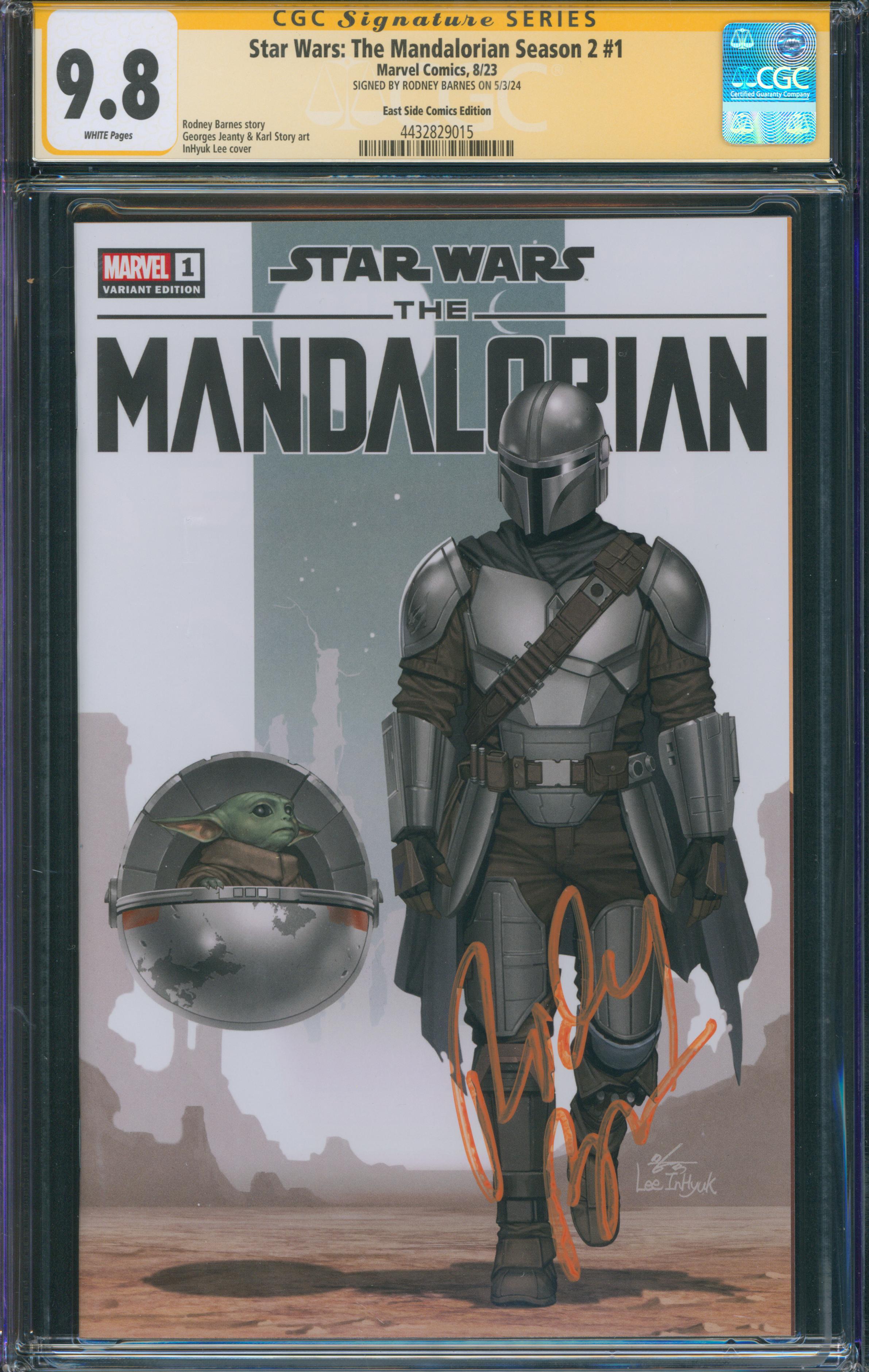 Star Wars: The Mandalorian Season 2 #1 | Unterschrieben von Rodney Barnes