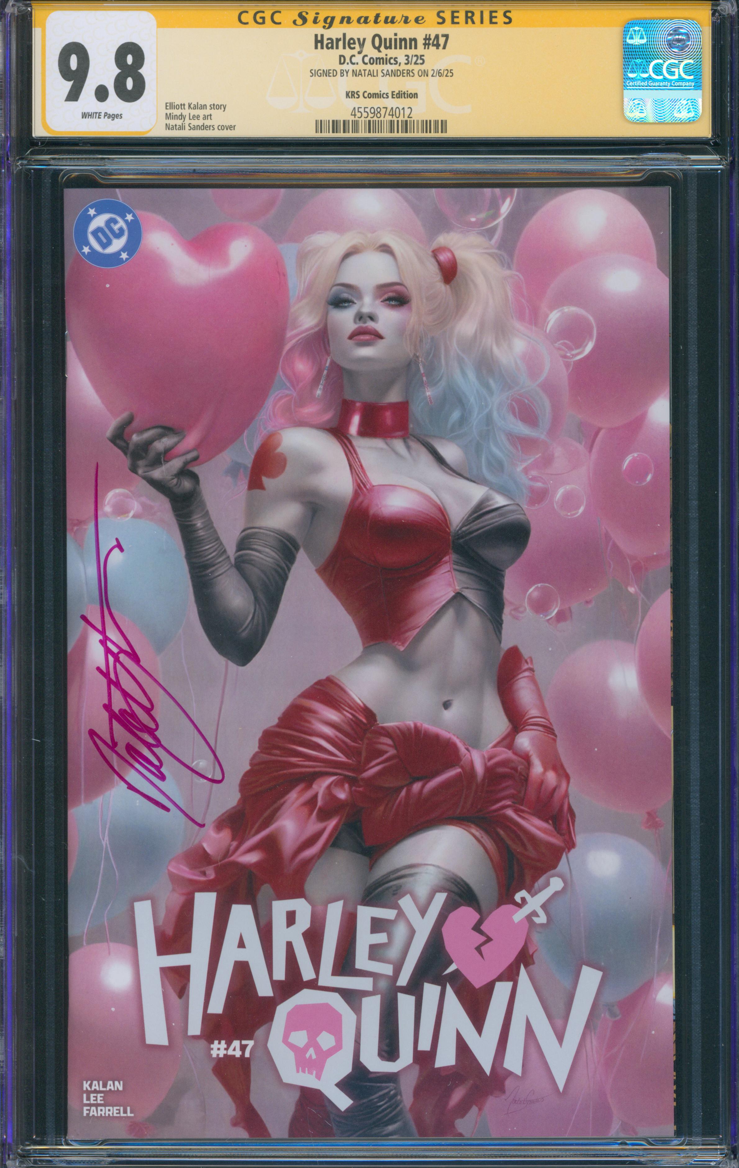 Harley Quinn #47 | Unterschrieben von Natalie Sanders