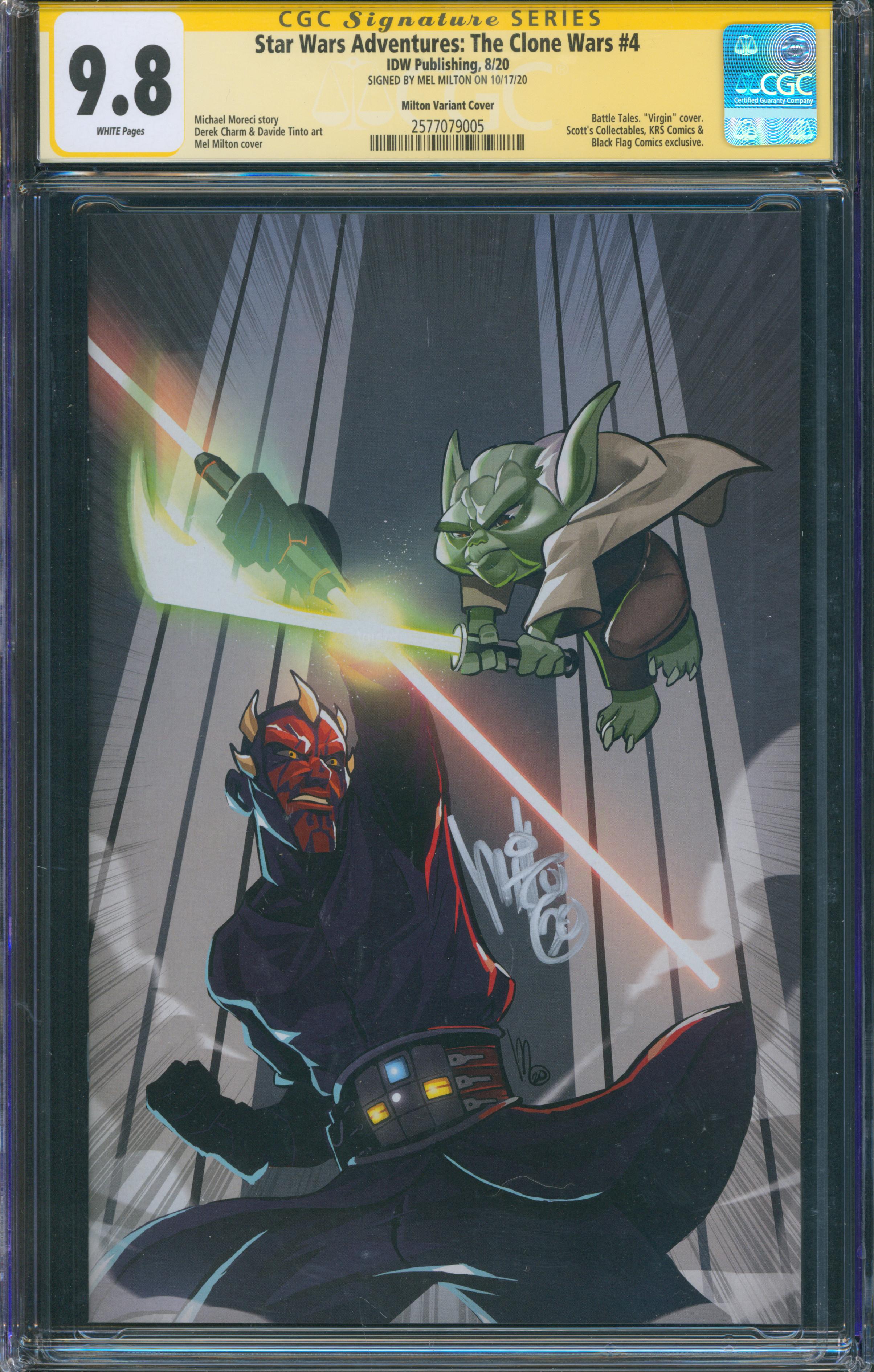 Star Wars Adventures: The Clone Wars #4 | Unterschrieben von Mel Milton