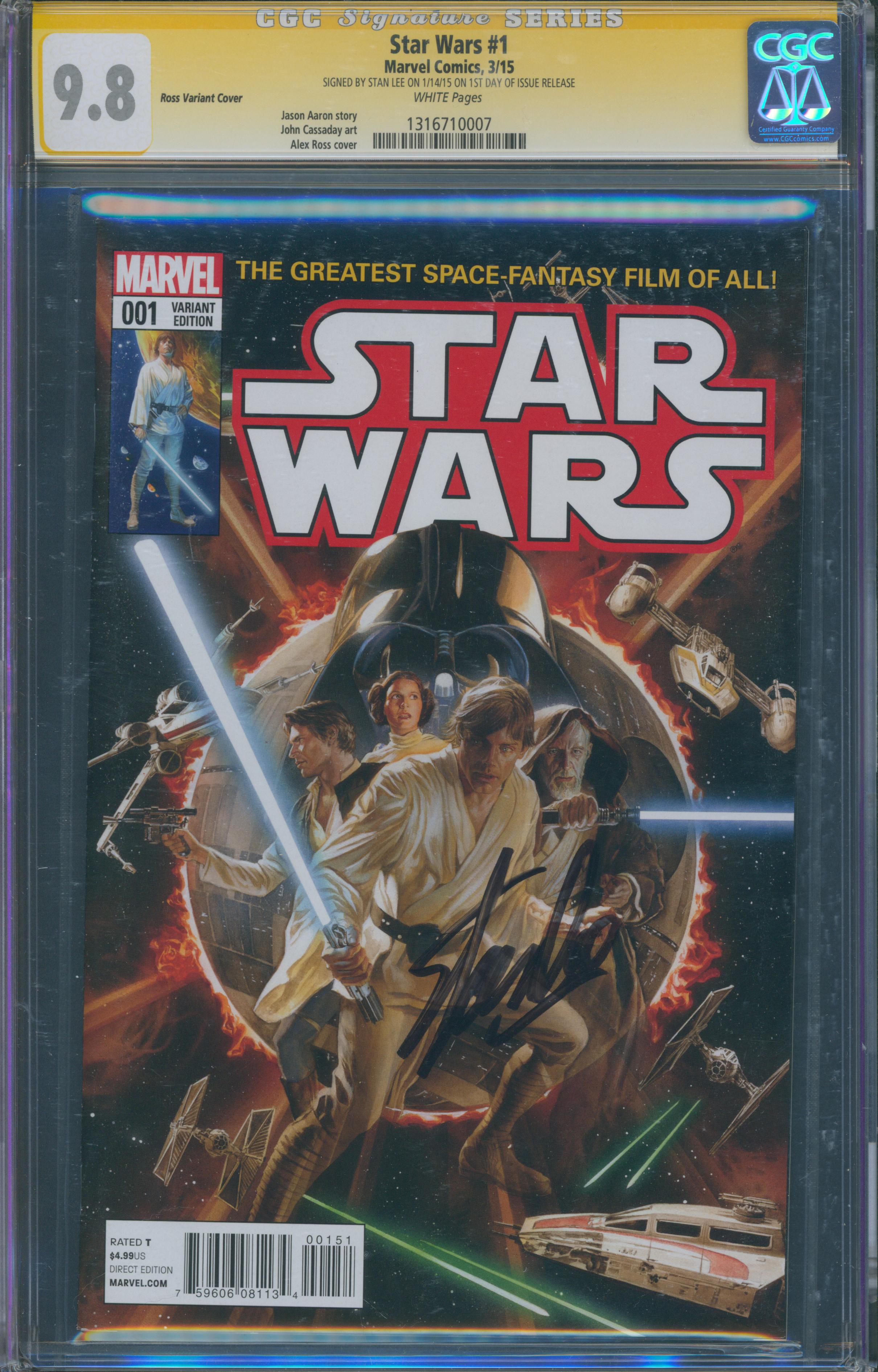 Star Wars #1 | Unterschrieben von Stan Lee