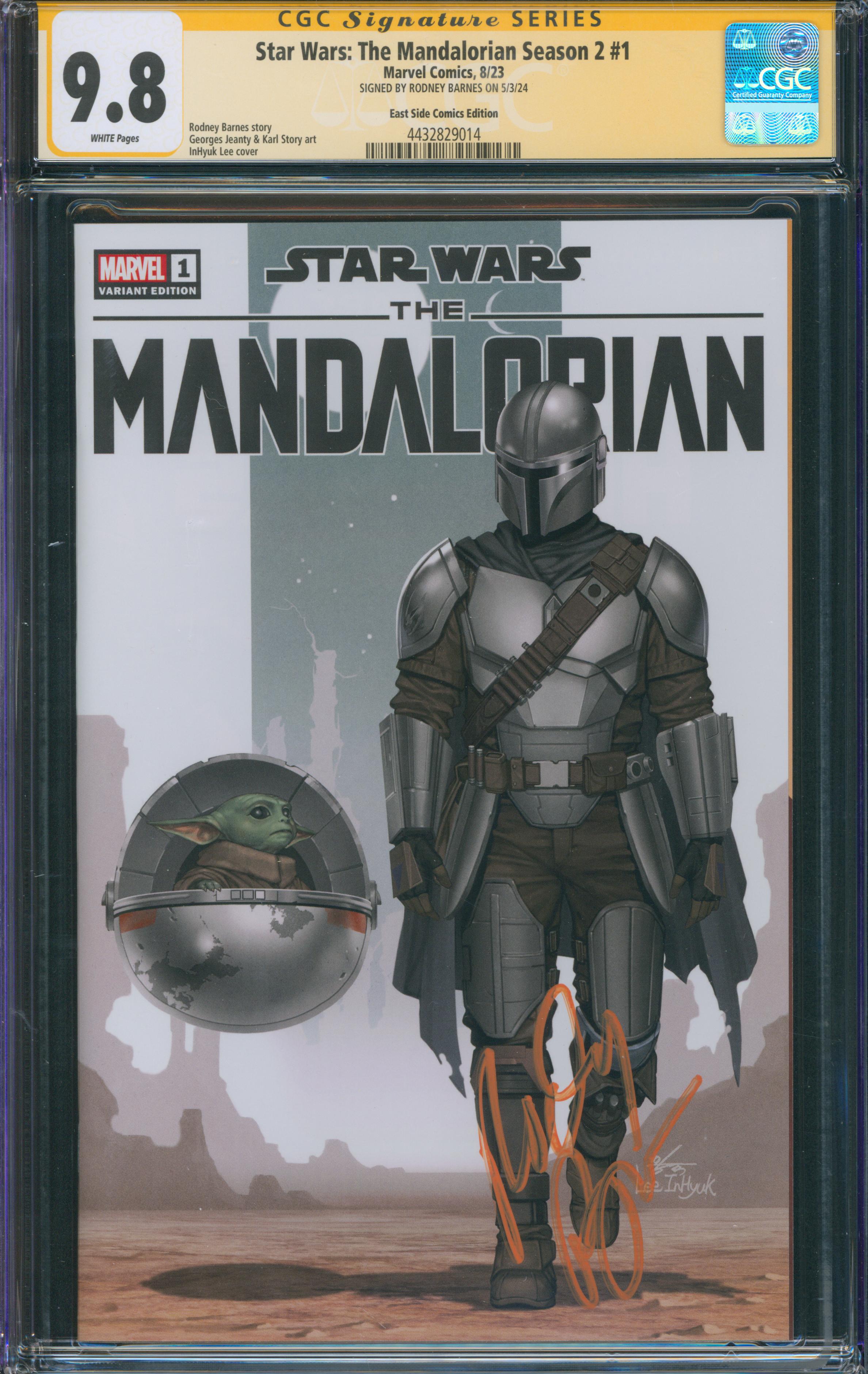 Star Wars: The Mandalorian Season 2 #1 | Unterschrieben von Rodney Barnes