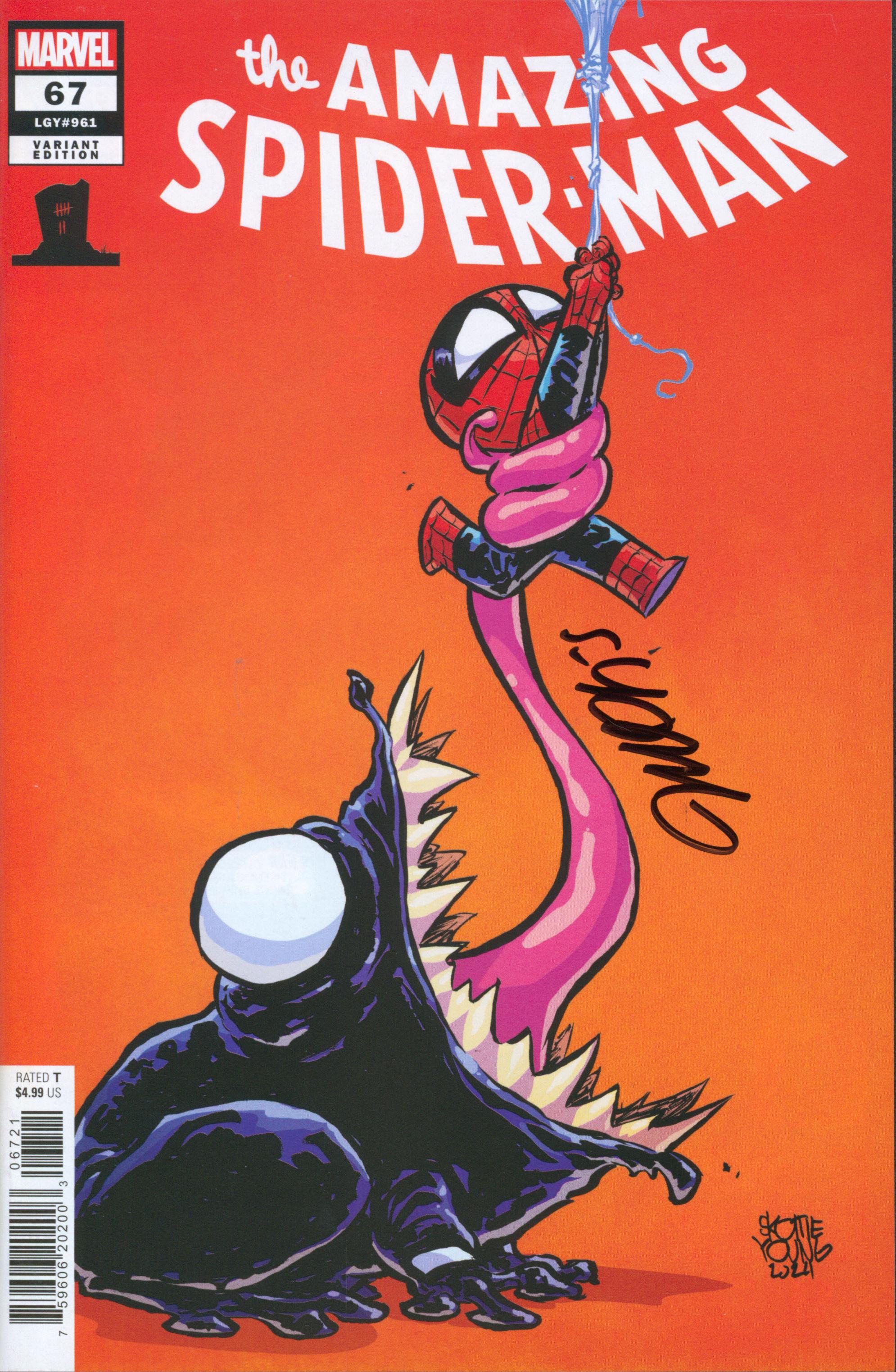 The Amazing Spider-Man #67 |Unterschrieben von Skottie Young