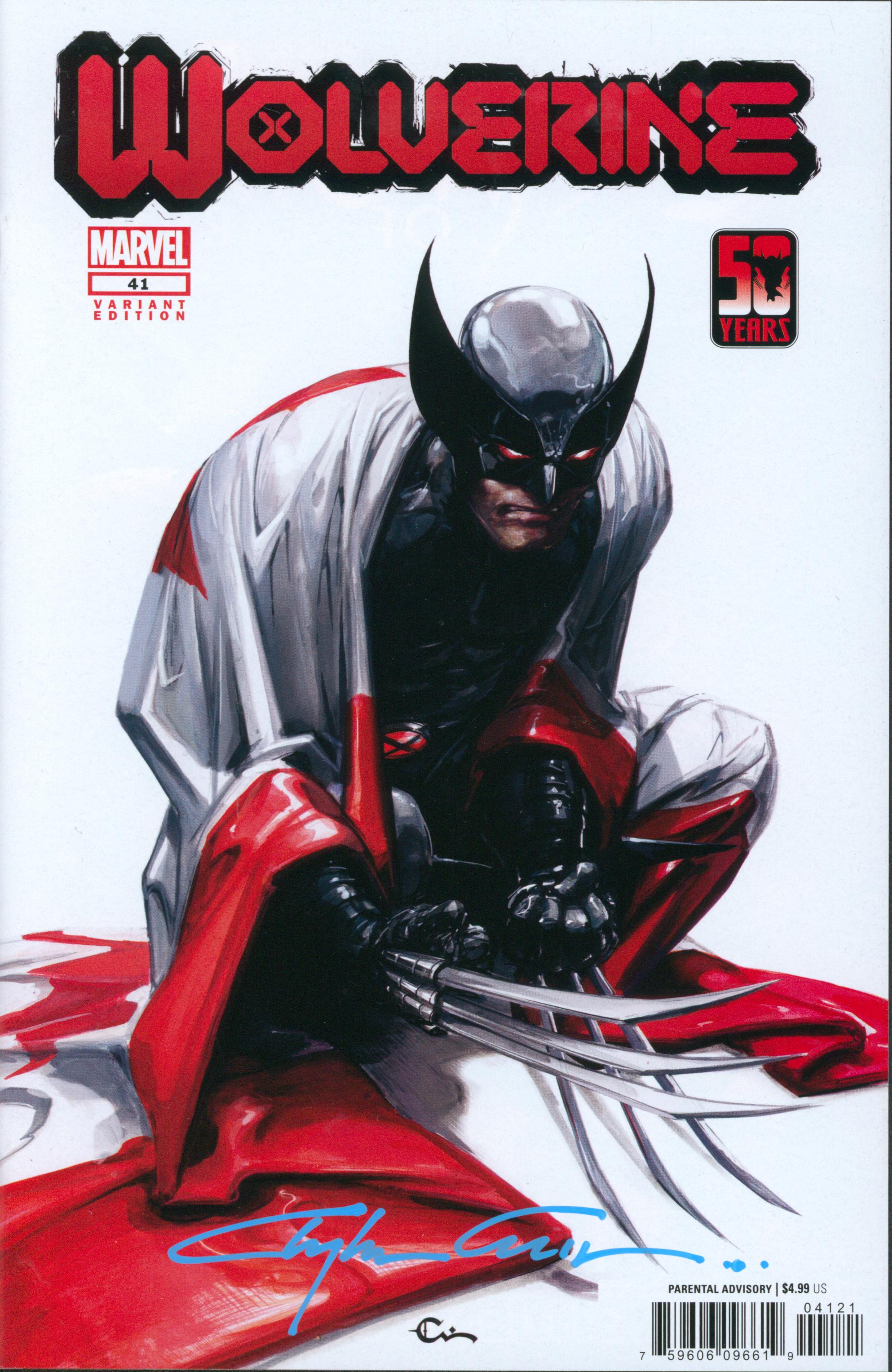 Wolverine #41 | Unterschrieben von Clayton Crane