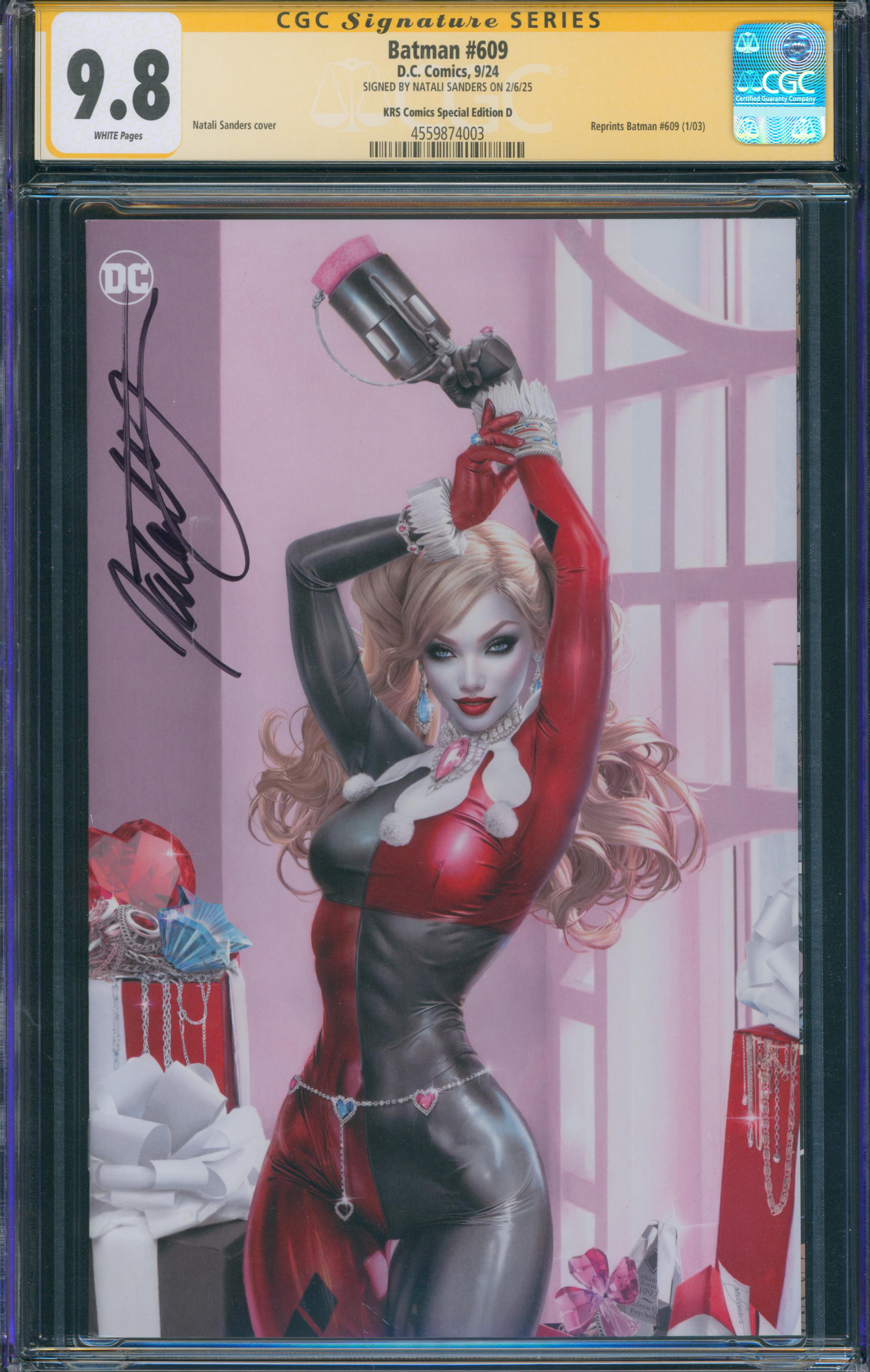 Batman #609 | Unterschrieben von Natalie Sanders