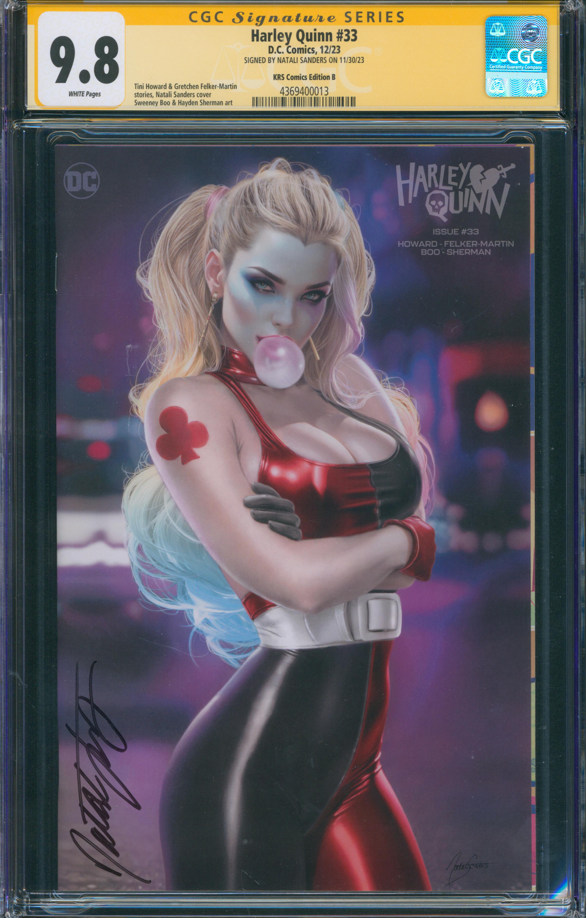Harley Quinn #33 | unterschrieben von Natalie Sanders |