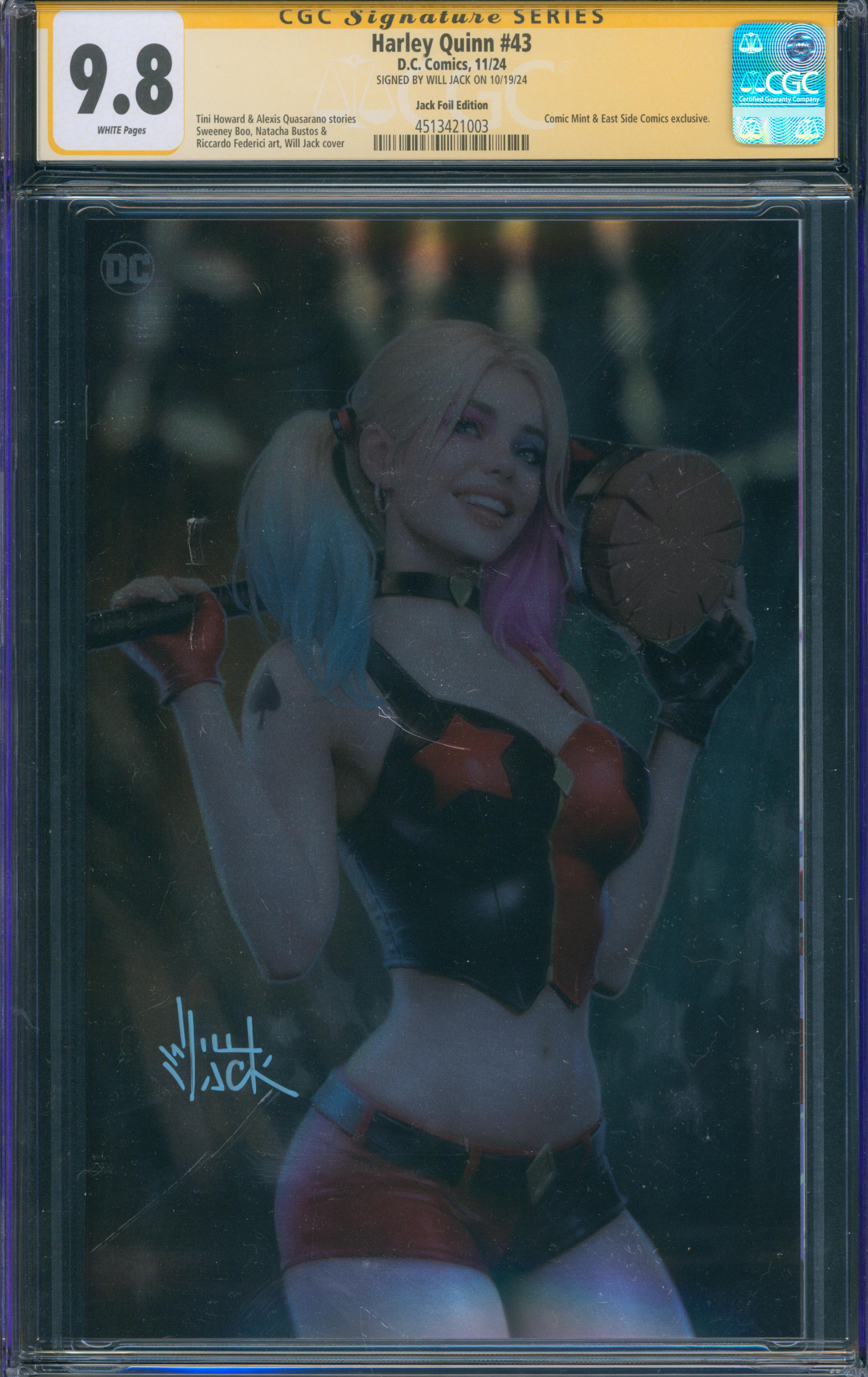 Harley Quinn #43 | unterschrieben von Will Jack |