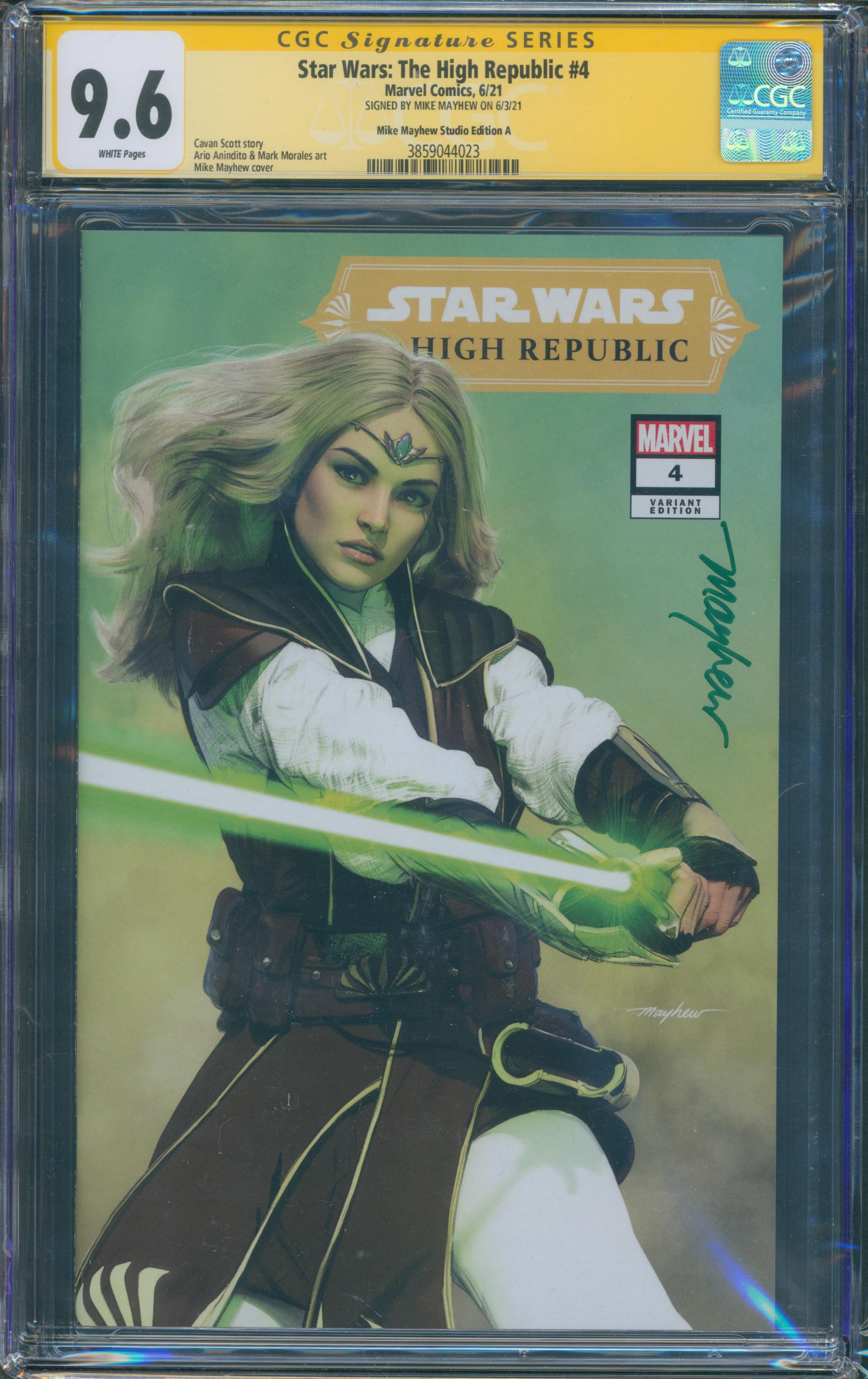 Star Wars: The High Republic #4 | unterschrieben von Mike Mayhew |