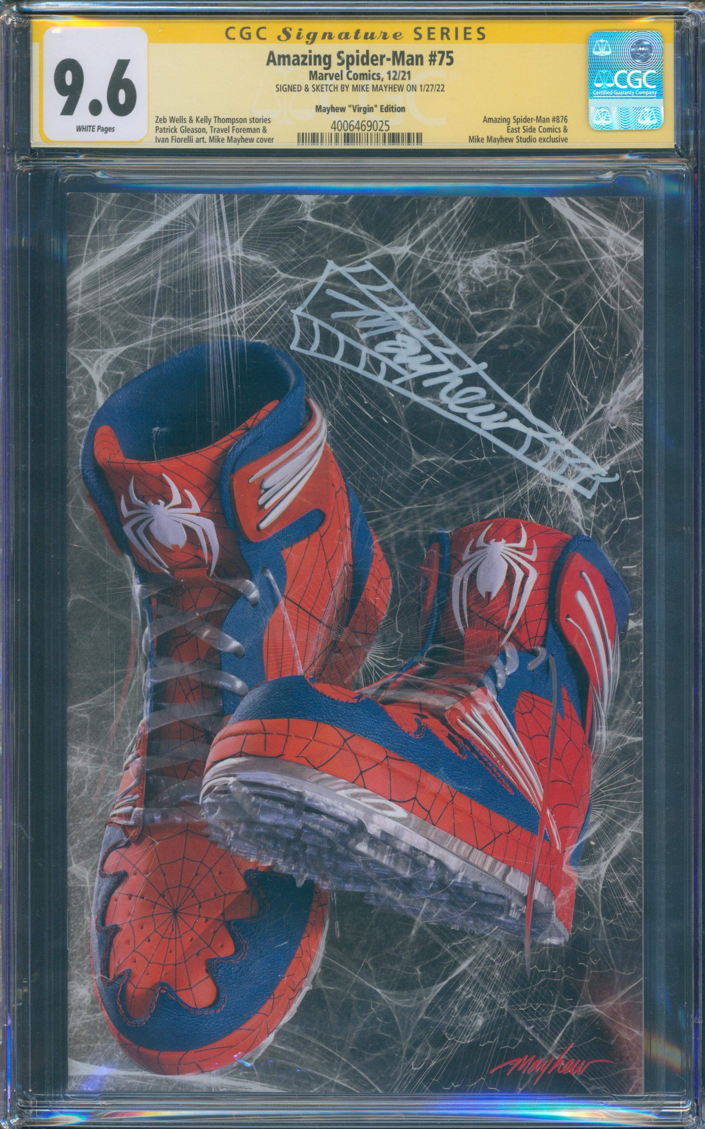 Amazing Spider-Man #75 | unterschrieben von Mike Mayhew