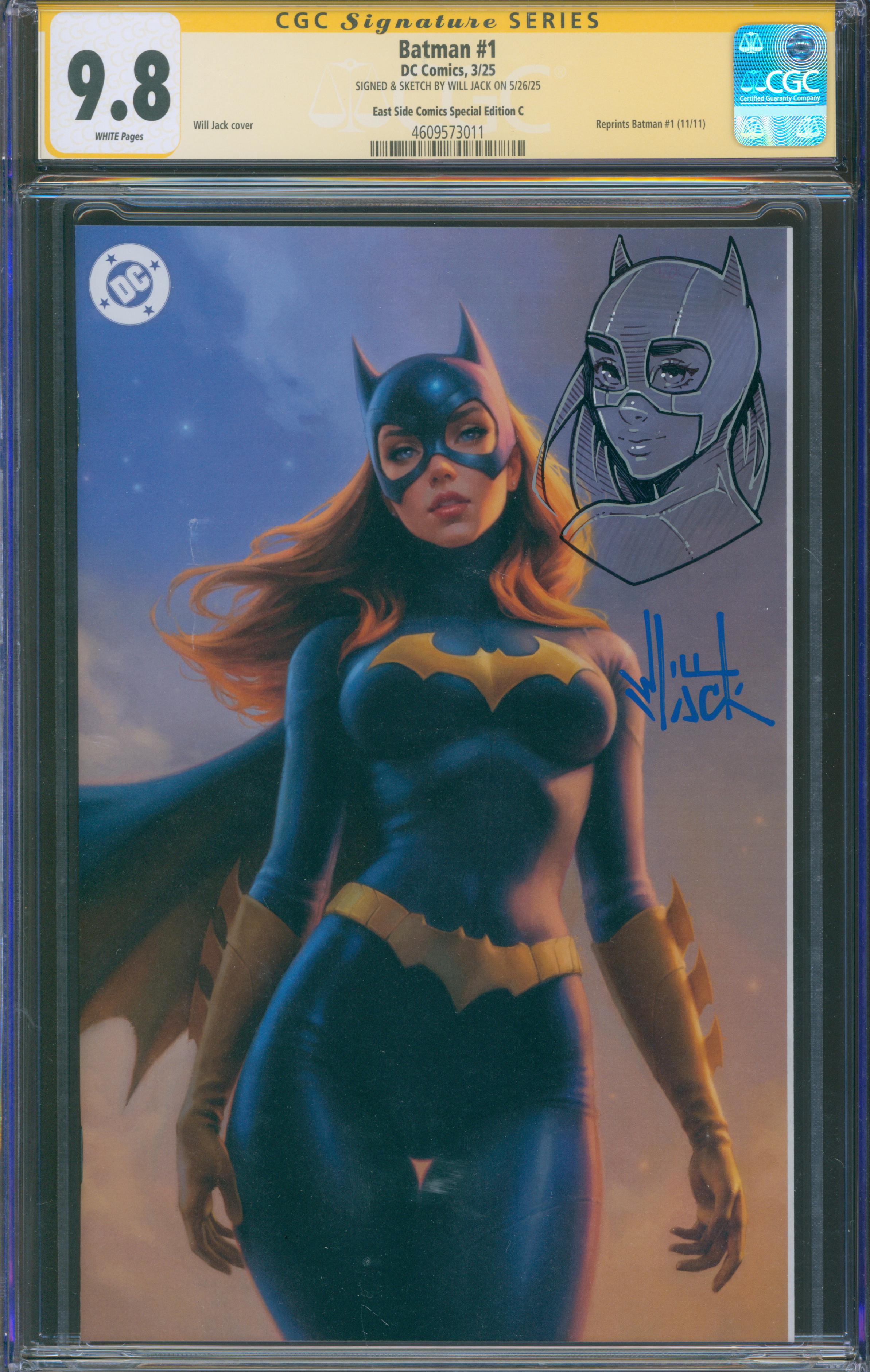 Batman #1 | unterschrieben & sketched von Will Jack