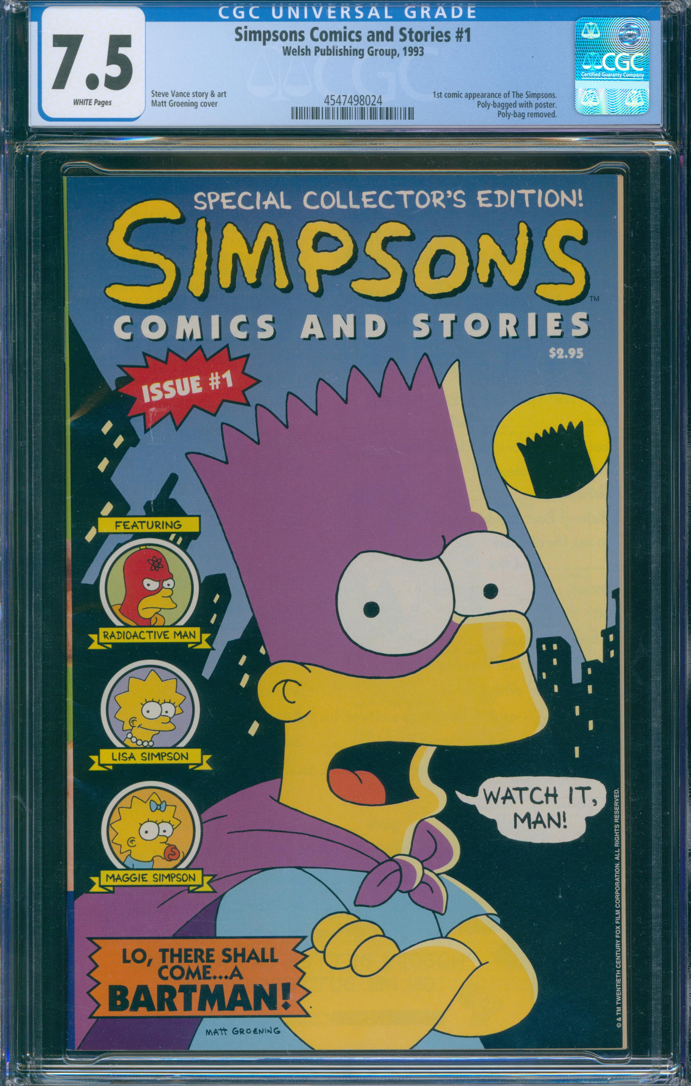 Simpsons Comics and Stories #1