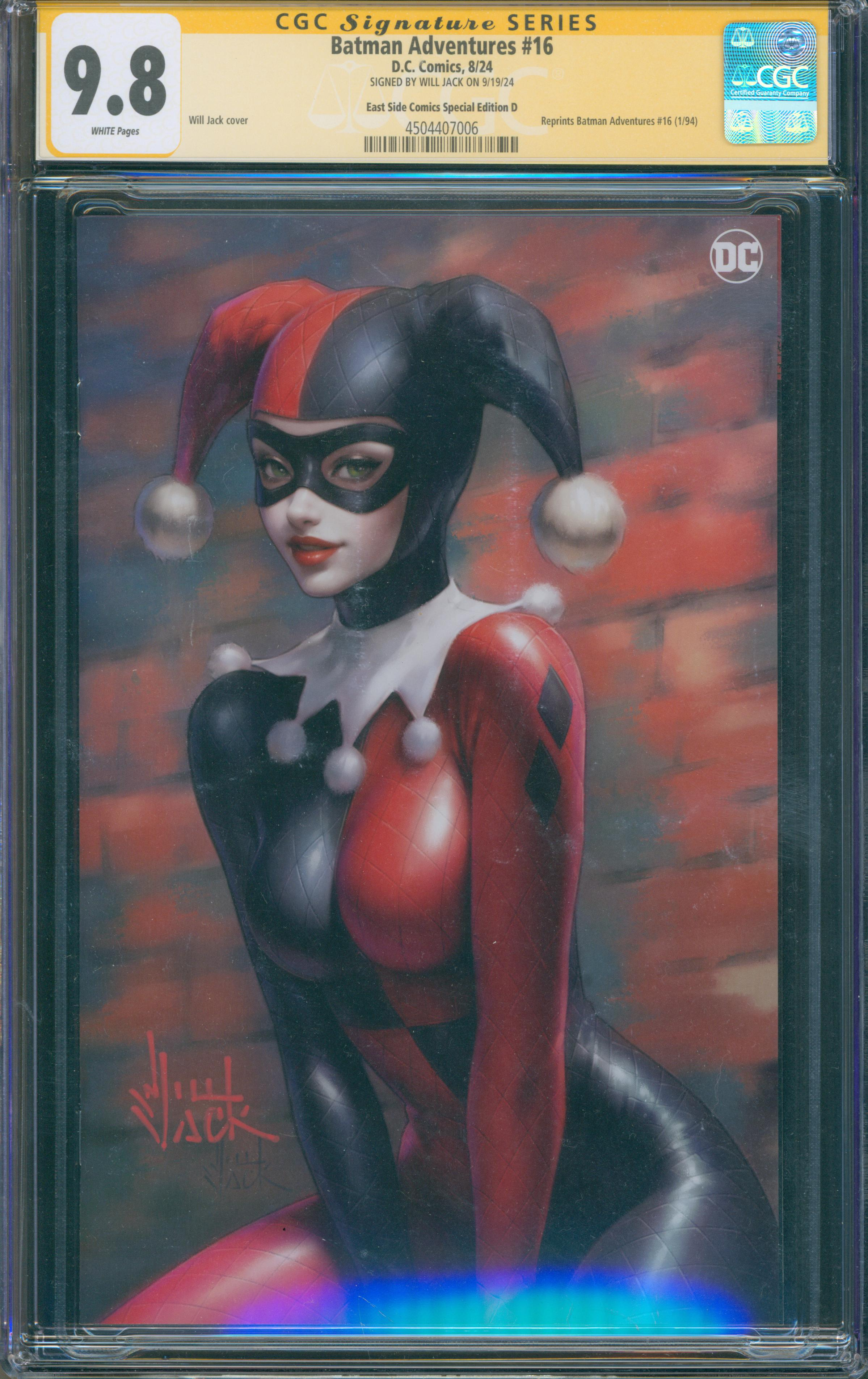 Batman Adventures #16 | unterschrieben von Will Jack