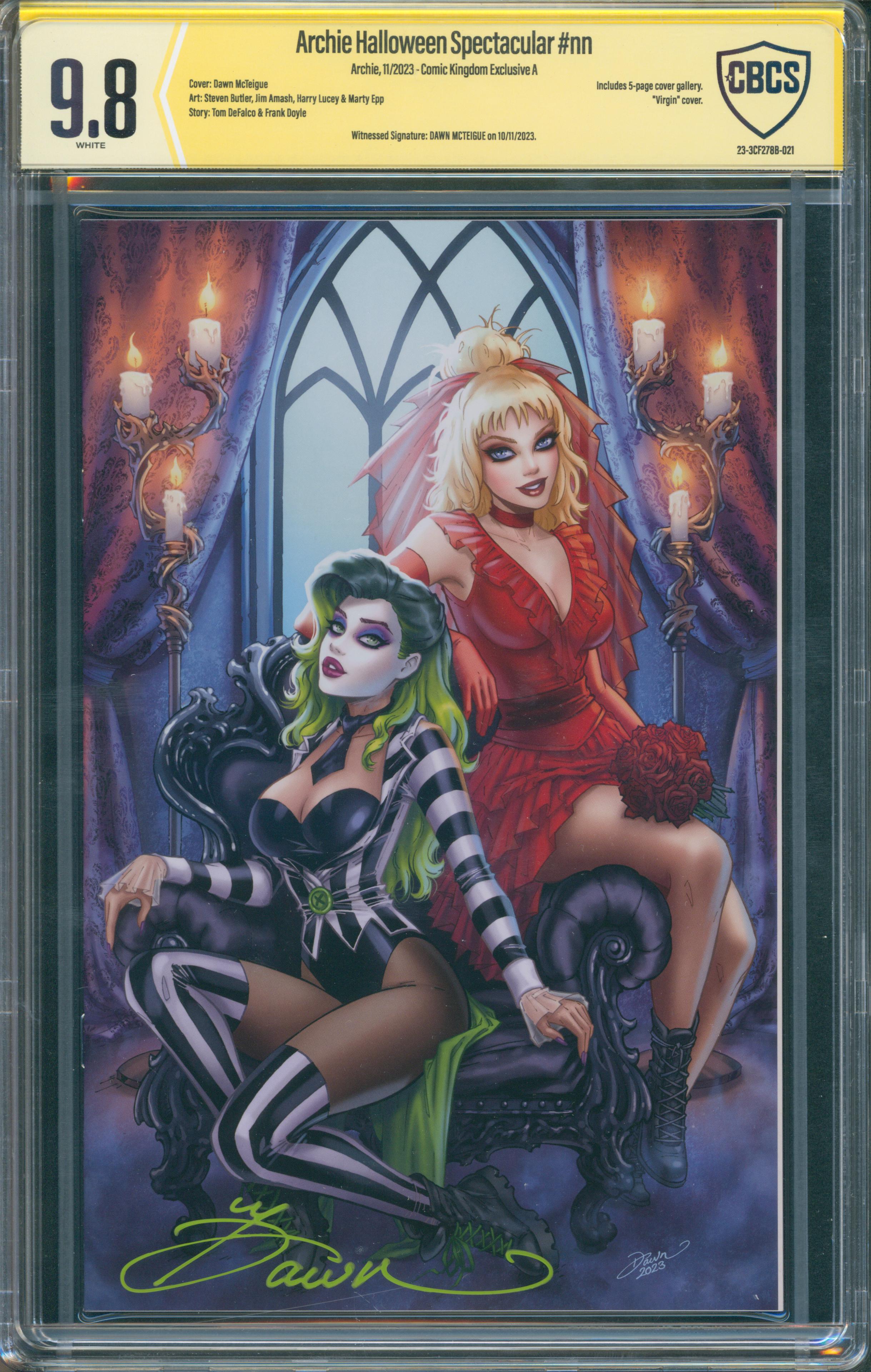 Archie Halloween Spectacular #nn | unterschrieben von Dawn McTeigue