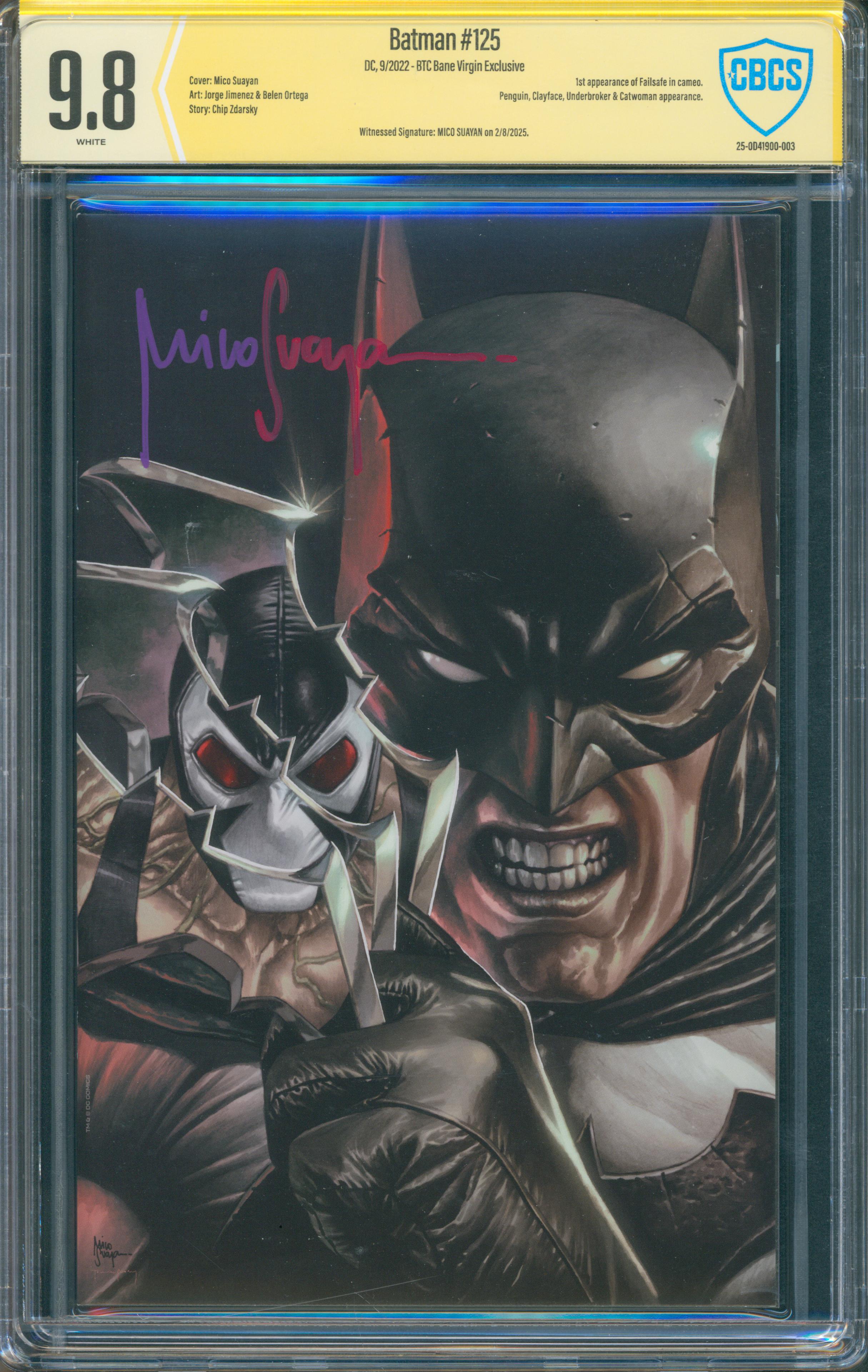 Batman #125 | unterschrieben von Mico Suayan