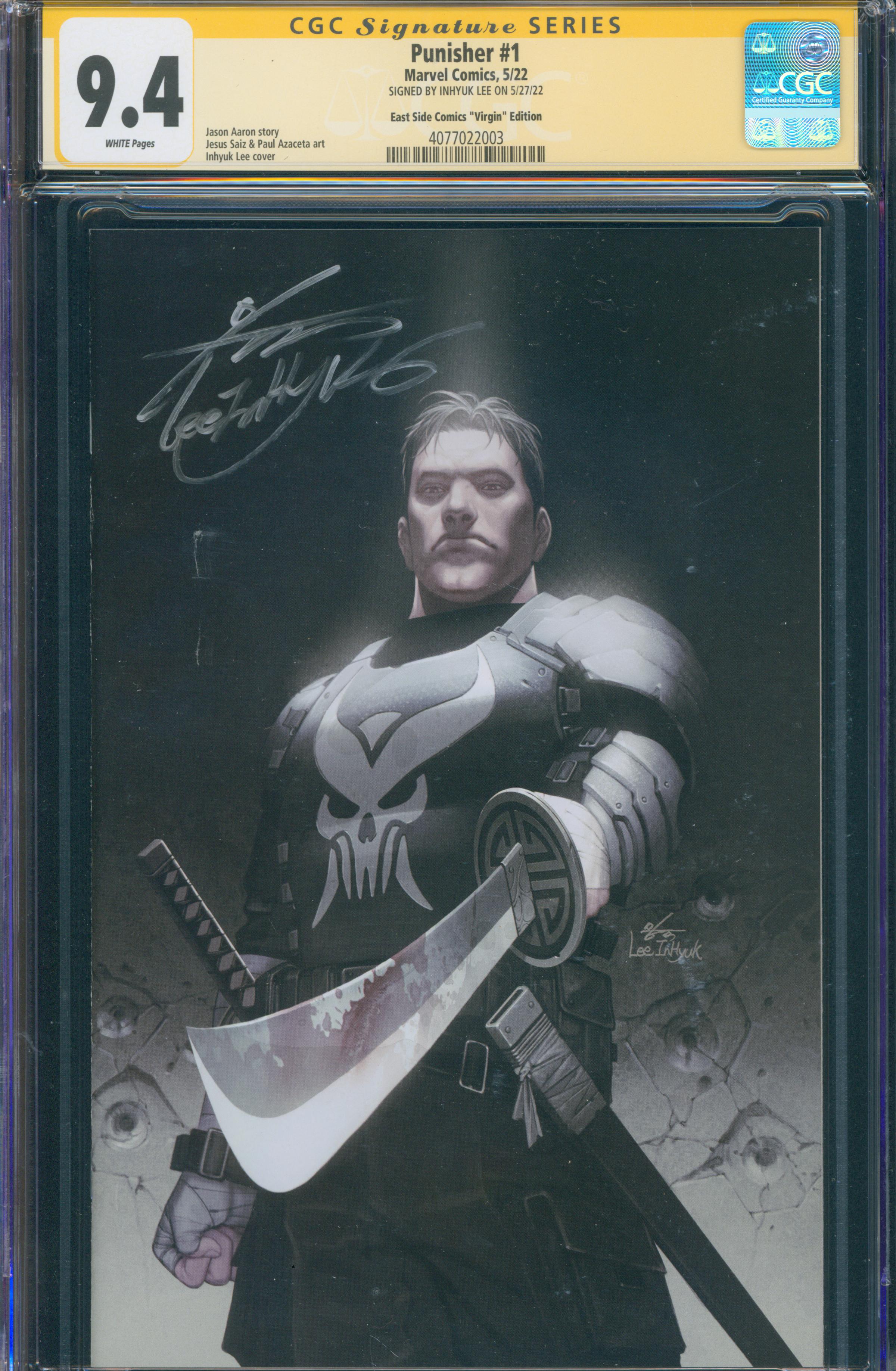Punisher #1 | unterschrieben von Inhuyk Lee