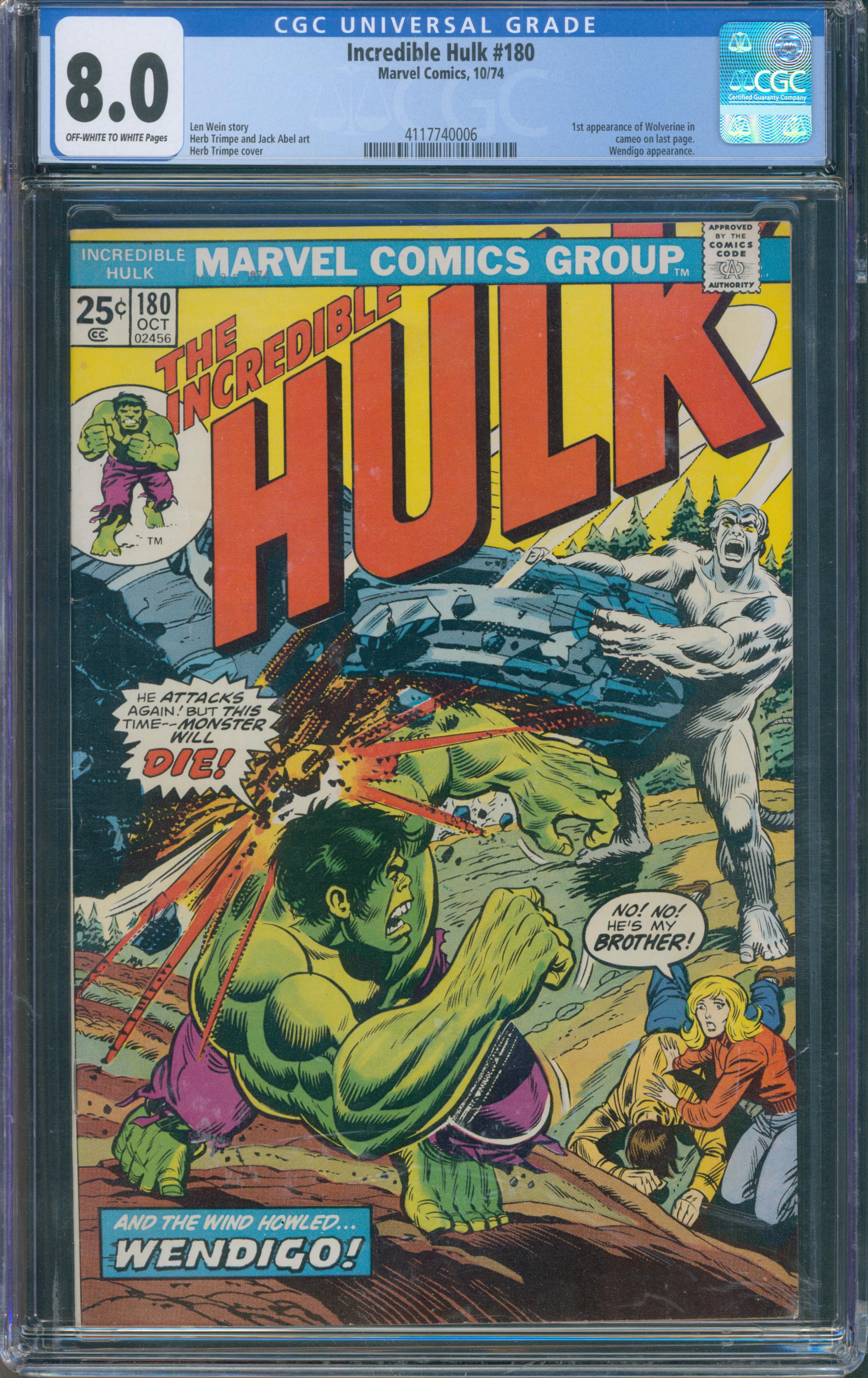 Incredible Hulk #180