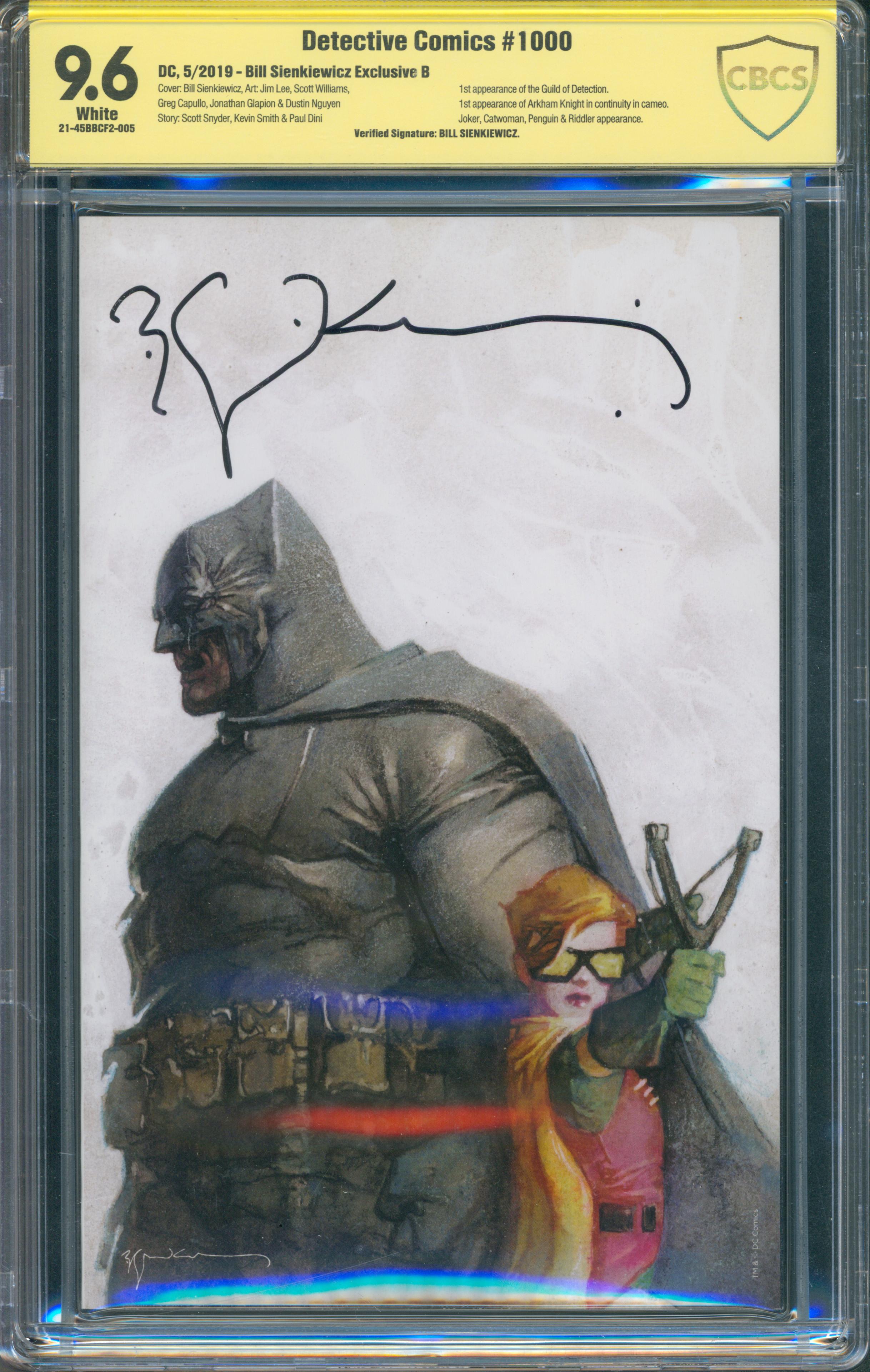 Detective Comics #1000 | unterschrieben von Bill Sienkiewicz