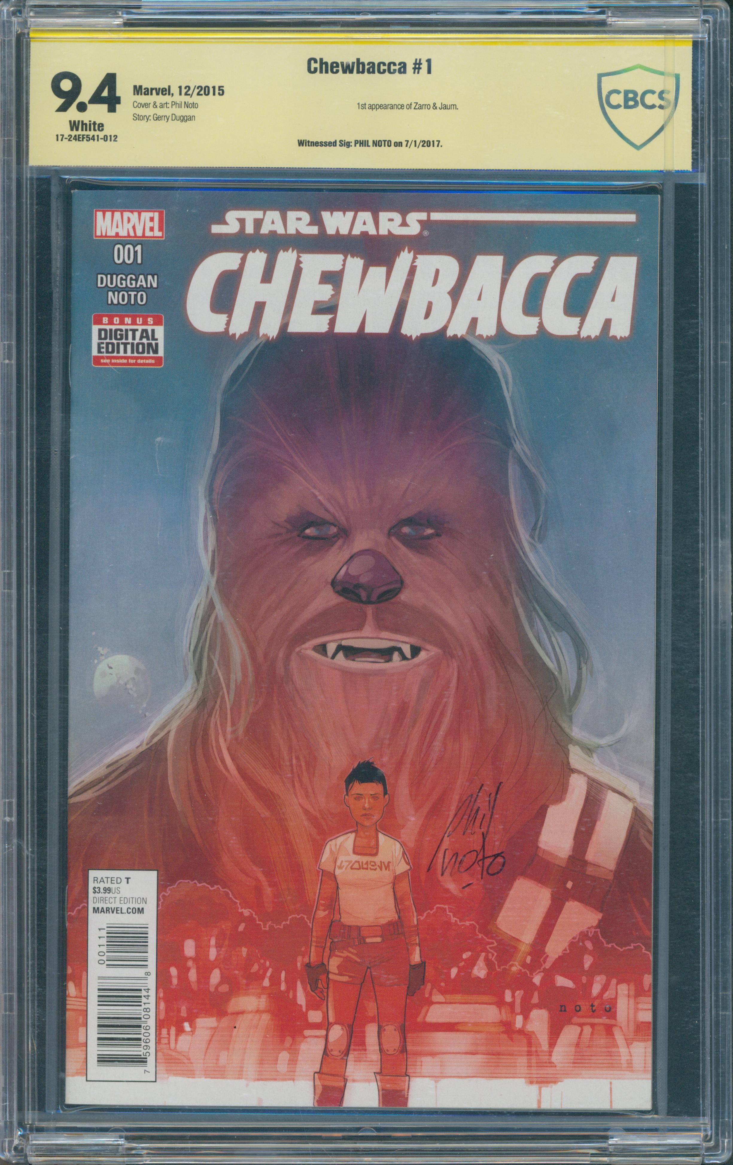 Chewbacca #1 | unterschrieben von Phil Noto