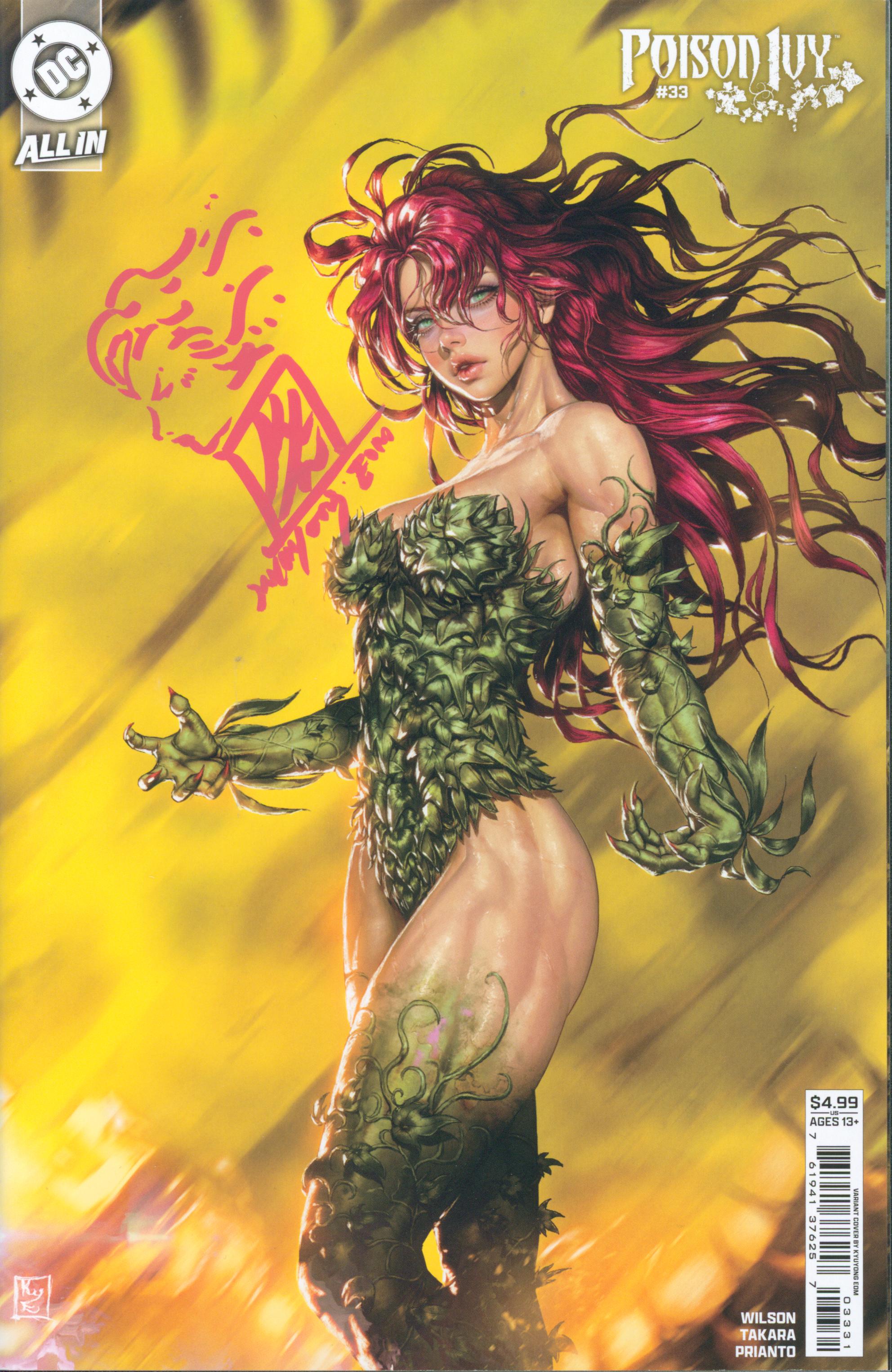 Poison Ivy #33 | unterschrieben & sketched von KyuYong Eom