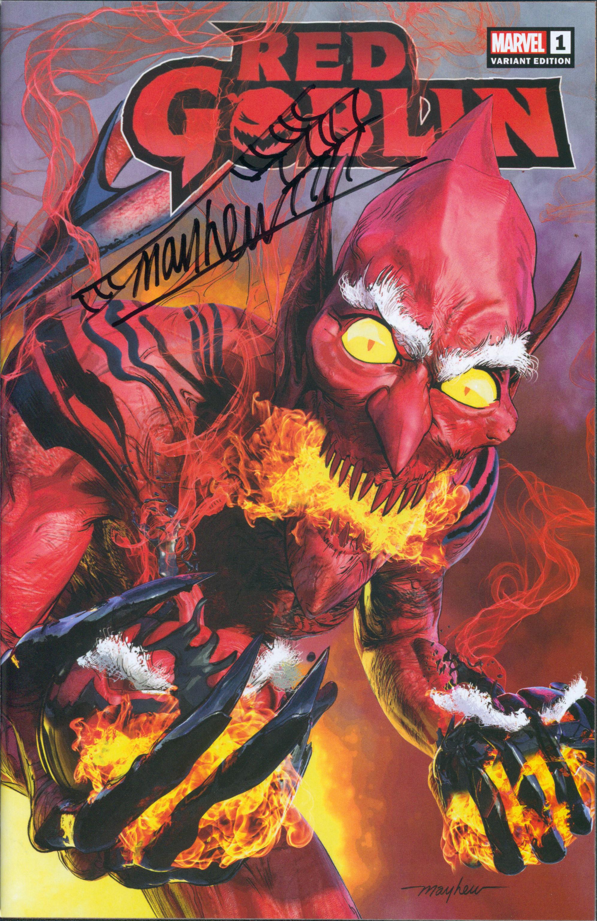 Red Goblin #1 | unterschrieben von Mike Mayhew