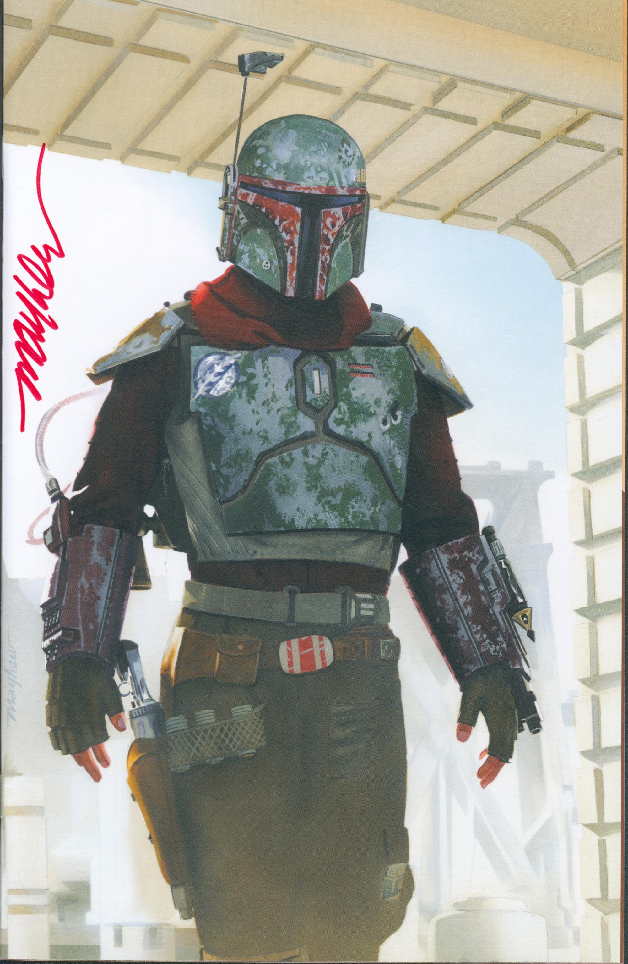 Star Wars: The Mandalorien #1 | unterschrieben von Mike Mayhew