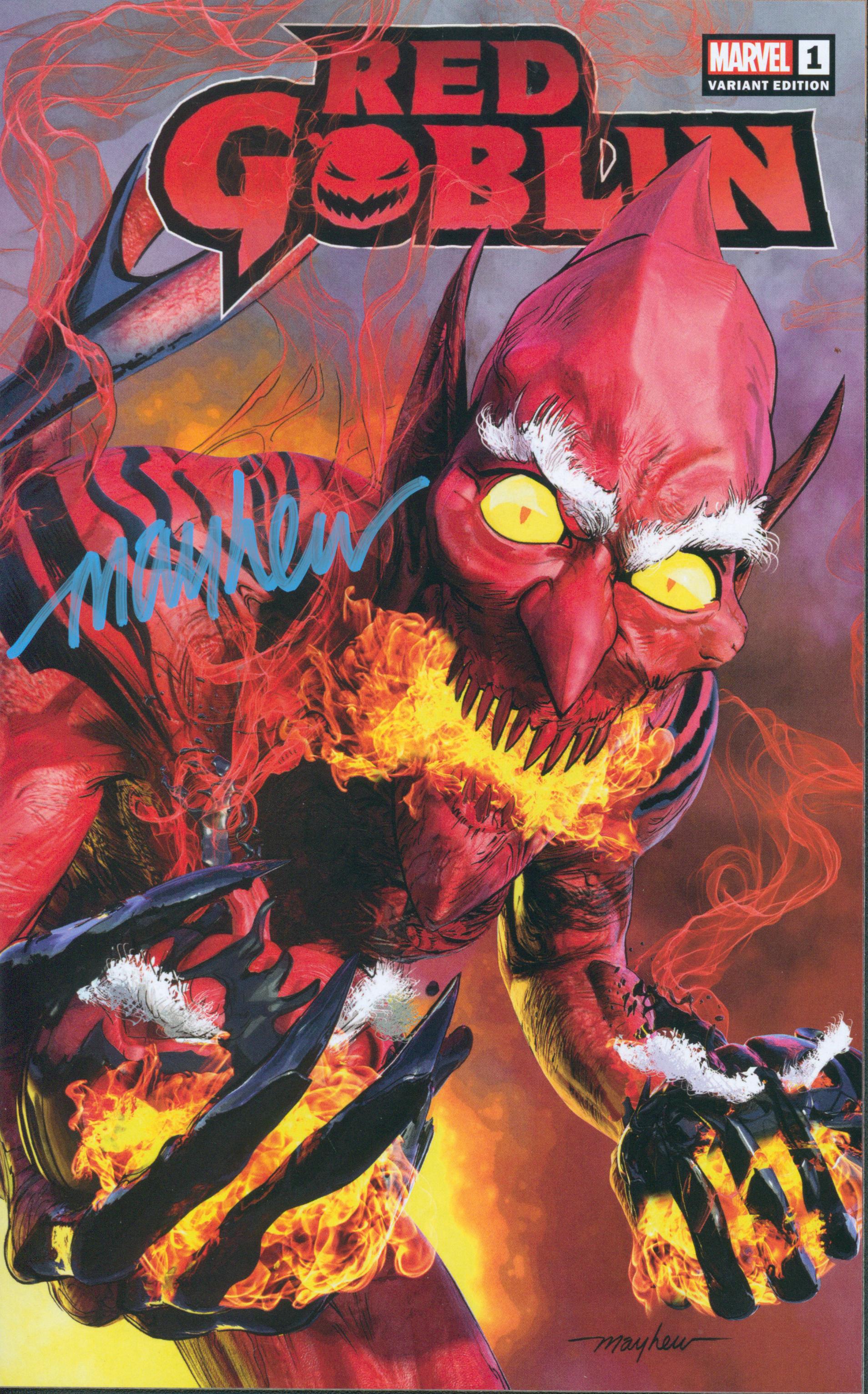 Red Goblin #1 | unterschrieben von Mike Mayhew