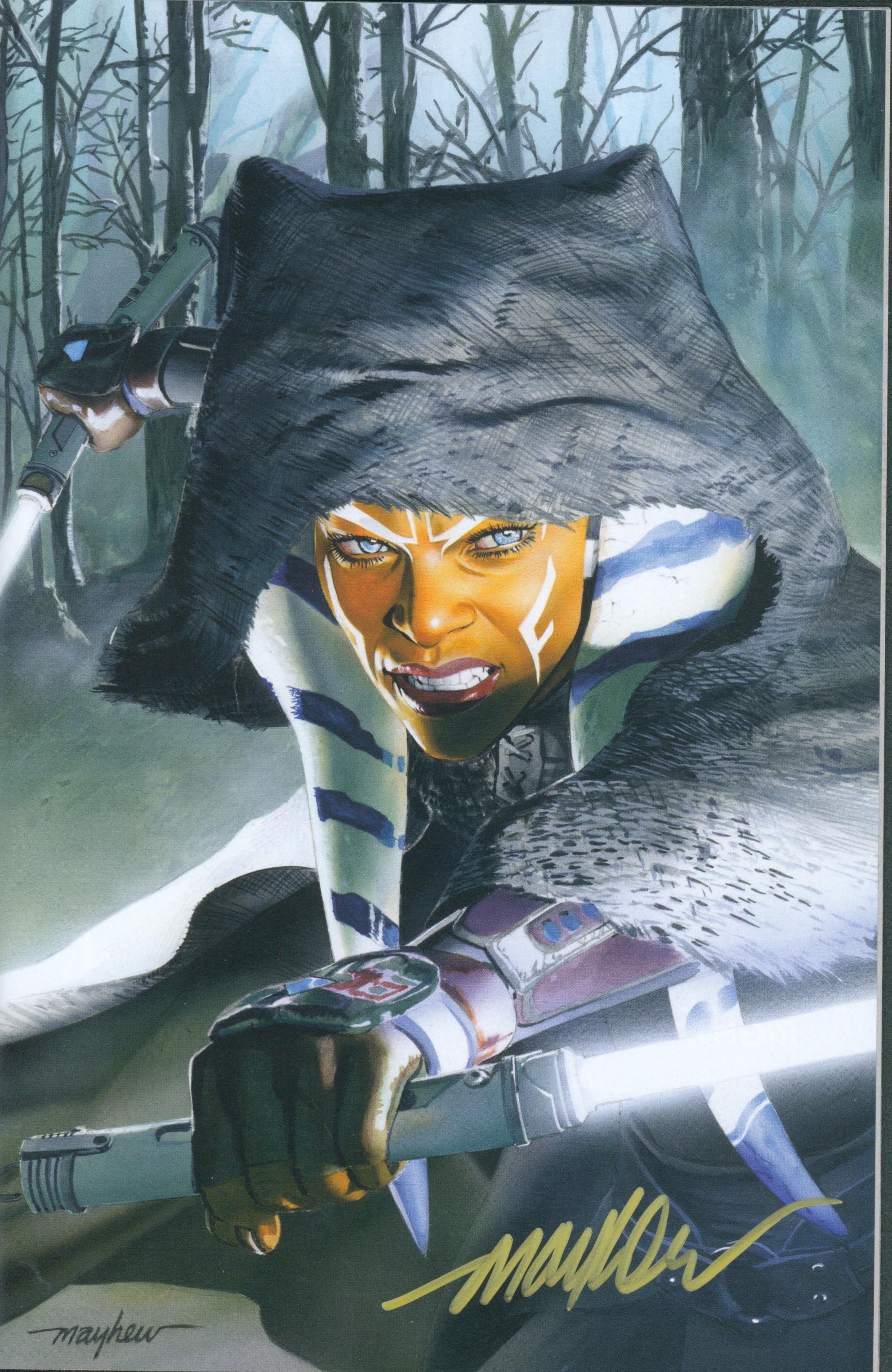 Star Wars: The Mandalorien #5 | unterschrieben von Mike Mayhew