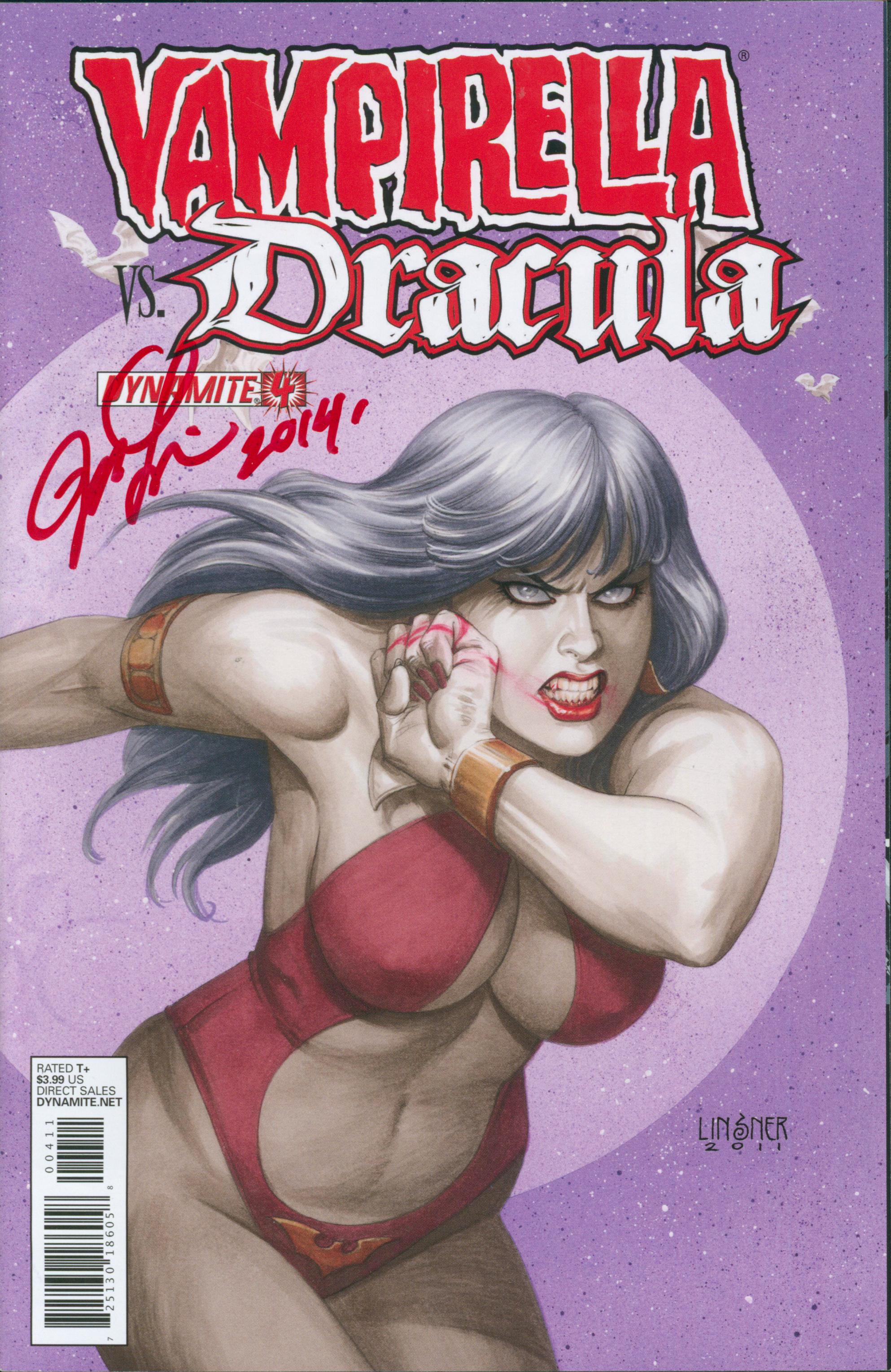 Vampirella vs Dracula #4 | Unterschrieben von Linsner
