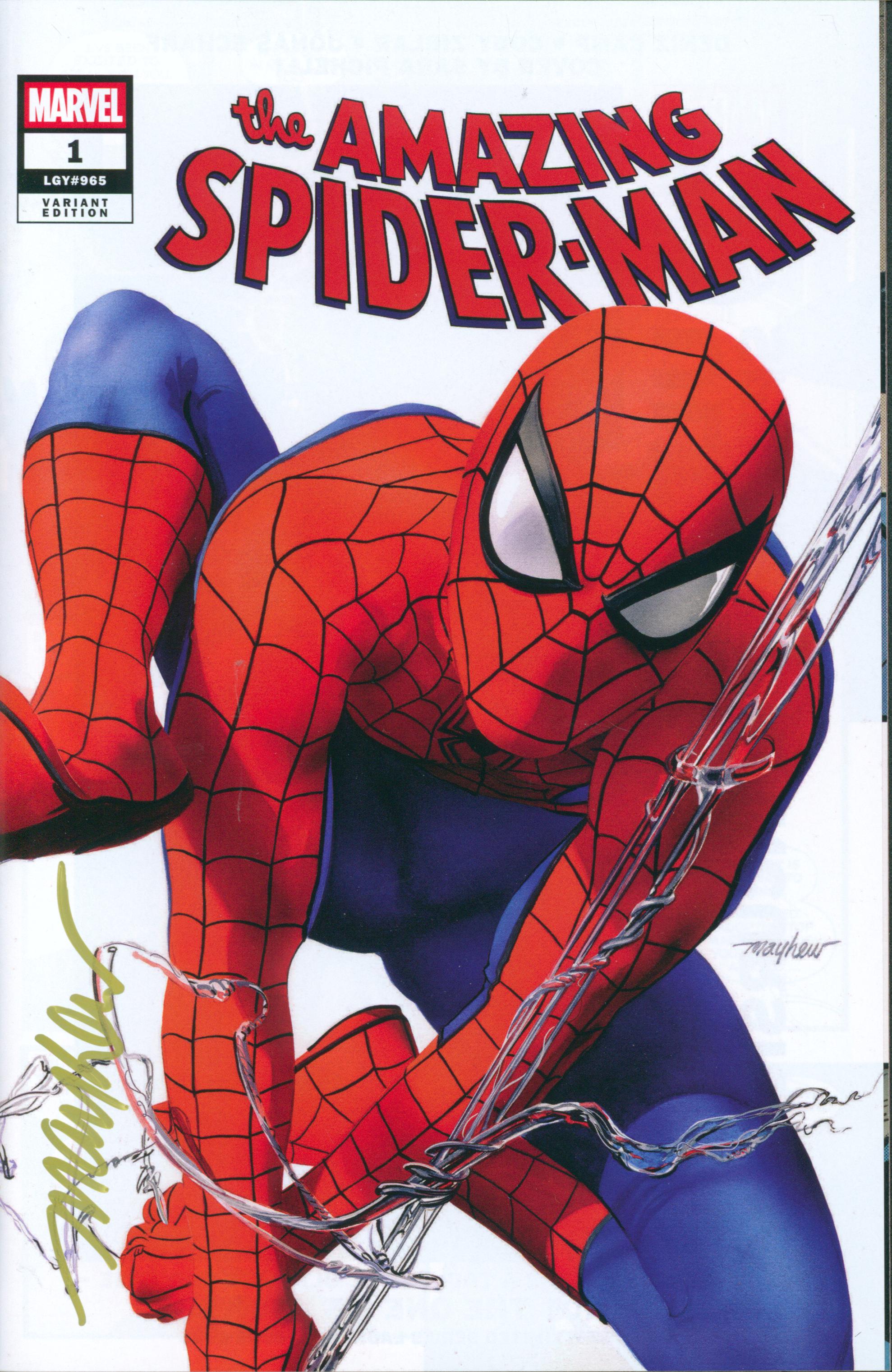 Amazing Spider-Man #1 | Unterschrieben von Mike Mayhew