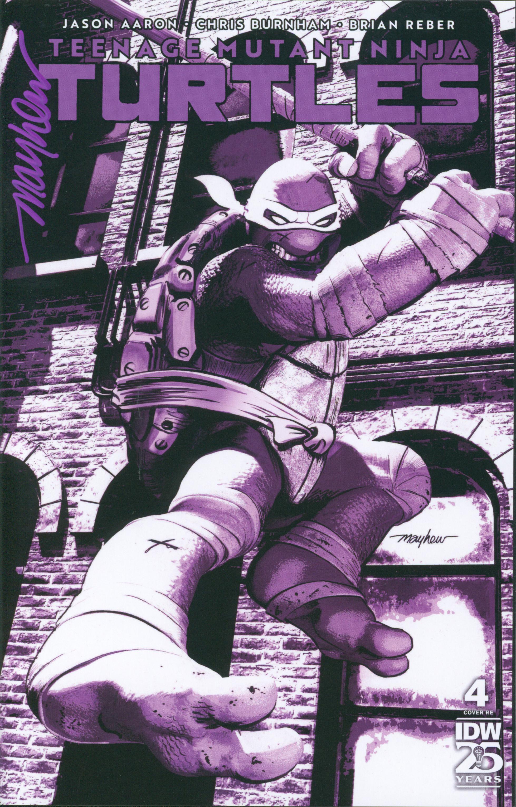 TMNT #1-#4 Set | Unterschrieben von Mike Mayhew