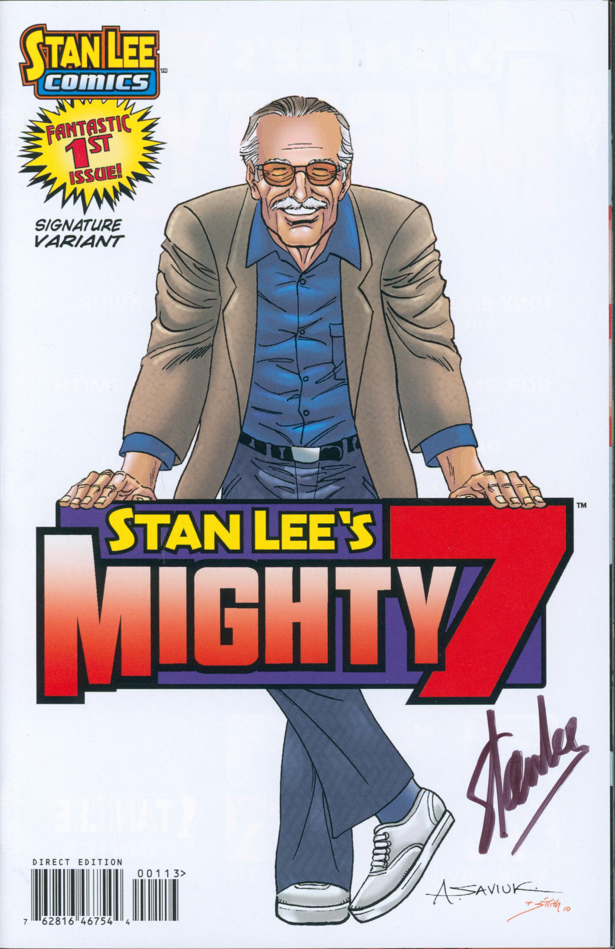 Stan Lee's Mighty 7 #1 | Unterschrieben von Stan Lee