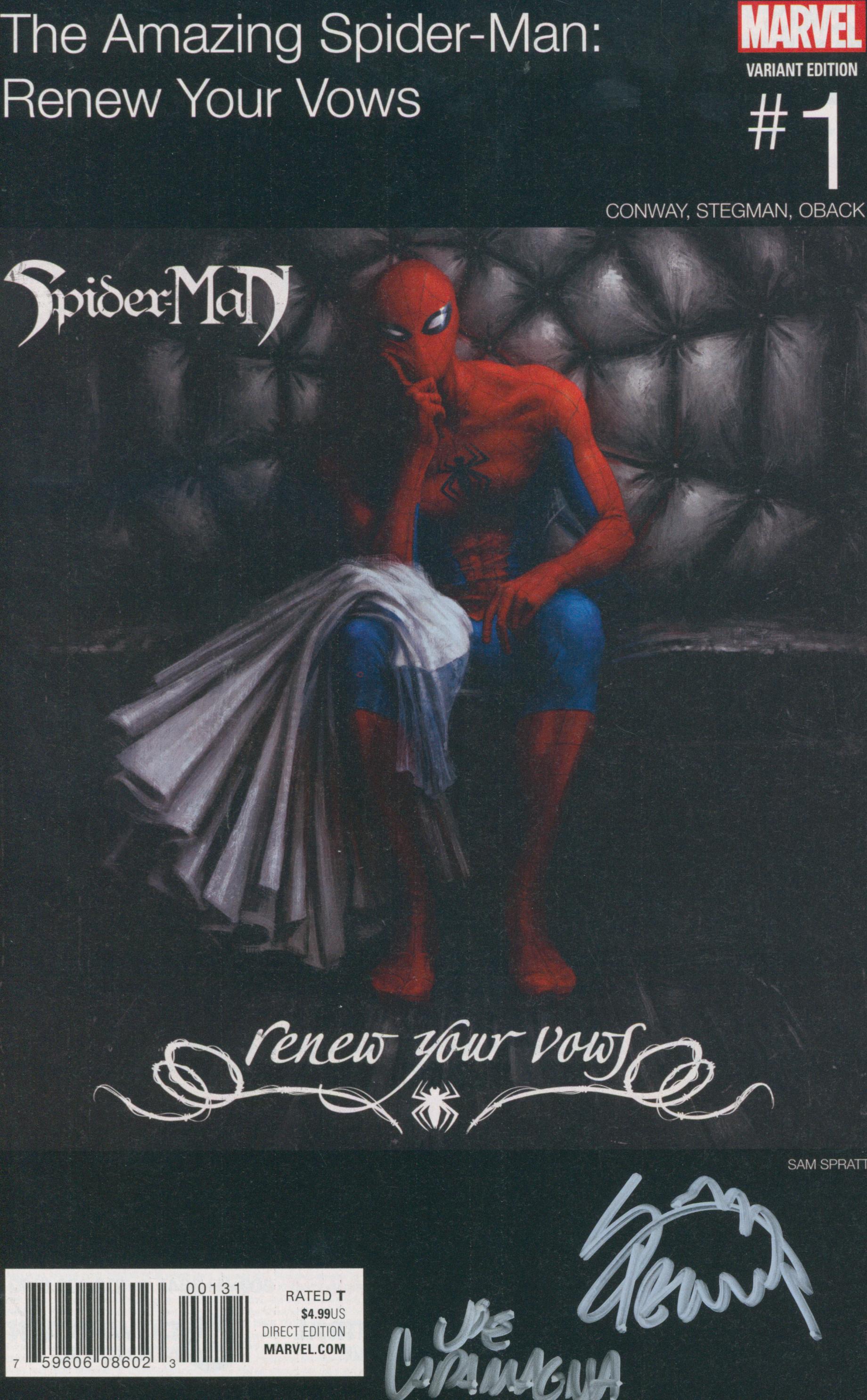 ASM: Renew Your Vows #1 | Unterschrieben von Ryan Stegman & Caramajo