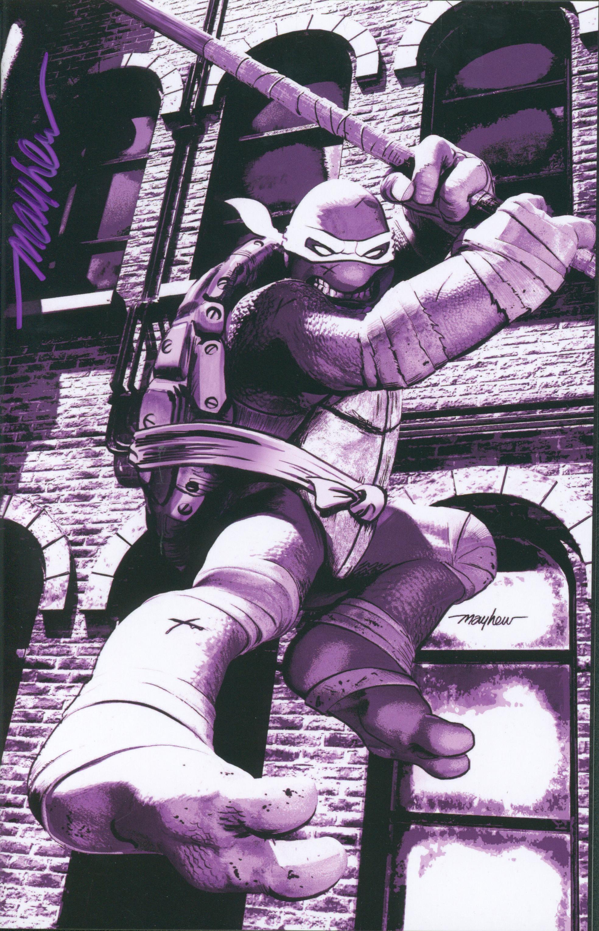 TMNT #4 | Unterschrieben von Mike Mayhew