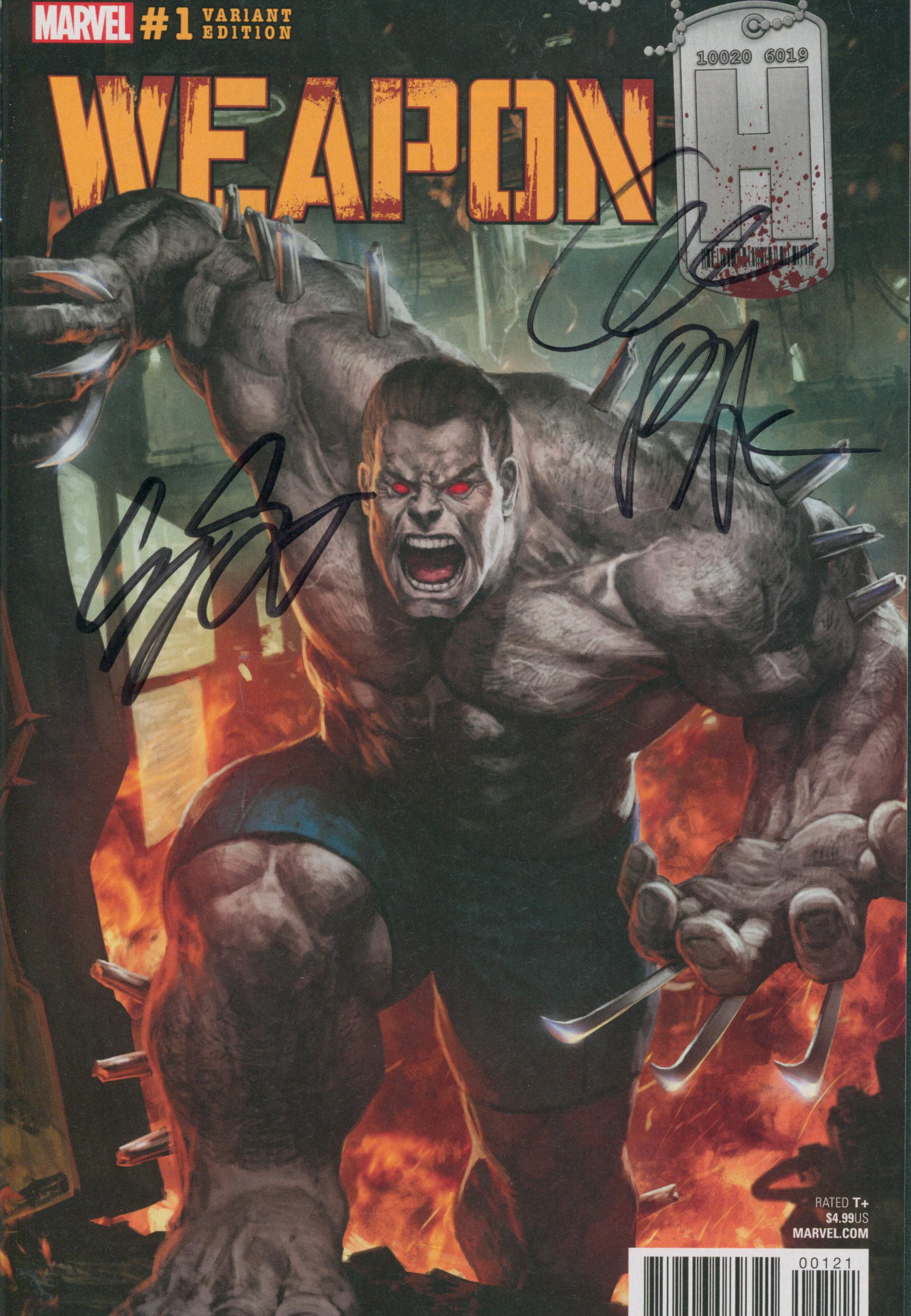 Weapon H #1 | Unterschrieben von Greg Park & Cory Smith