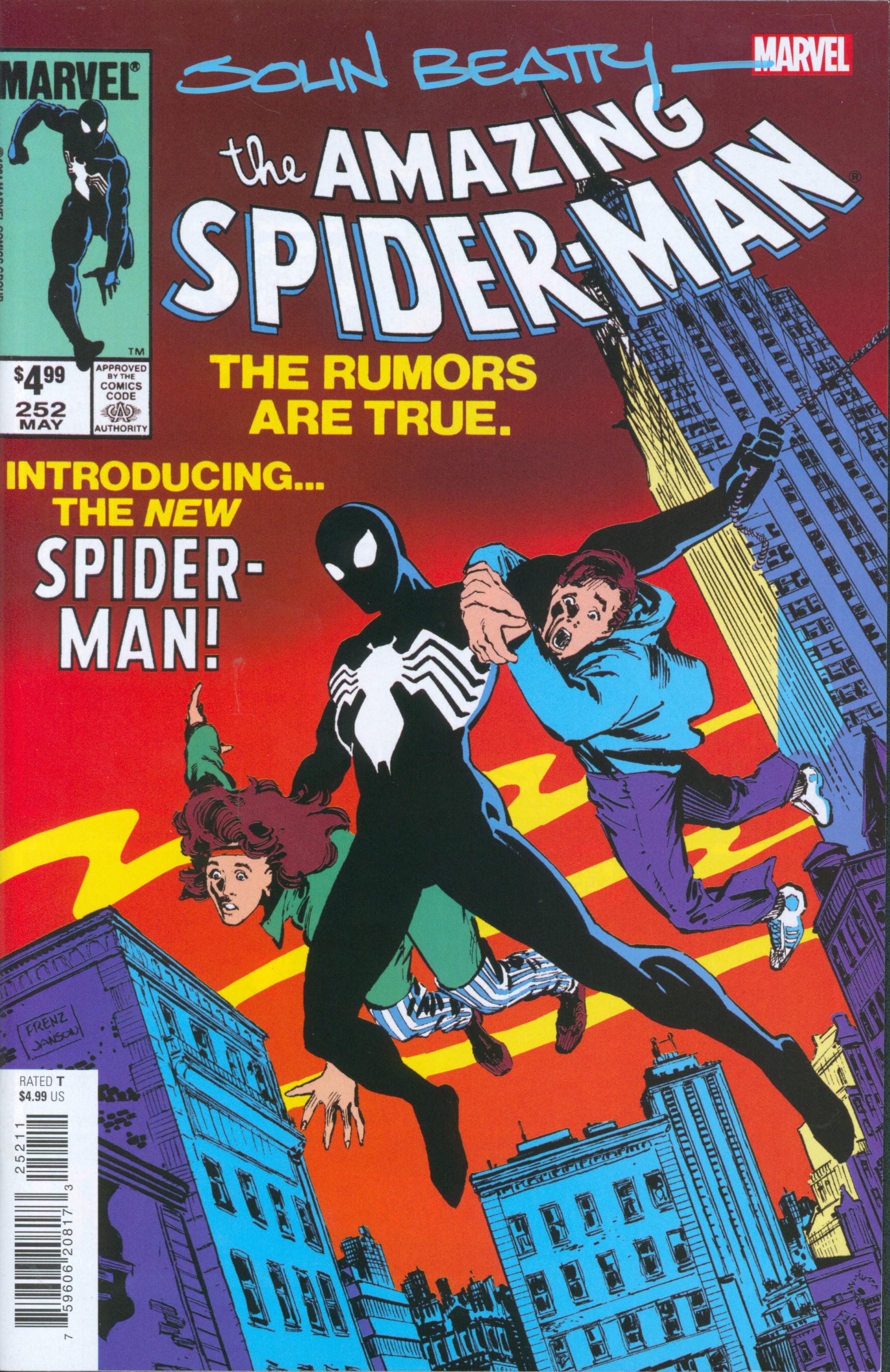 Amazing Spider-Man #252 | Unterschrieben von John Beatty