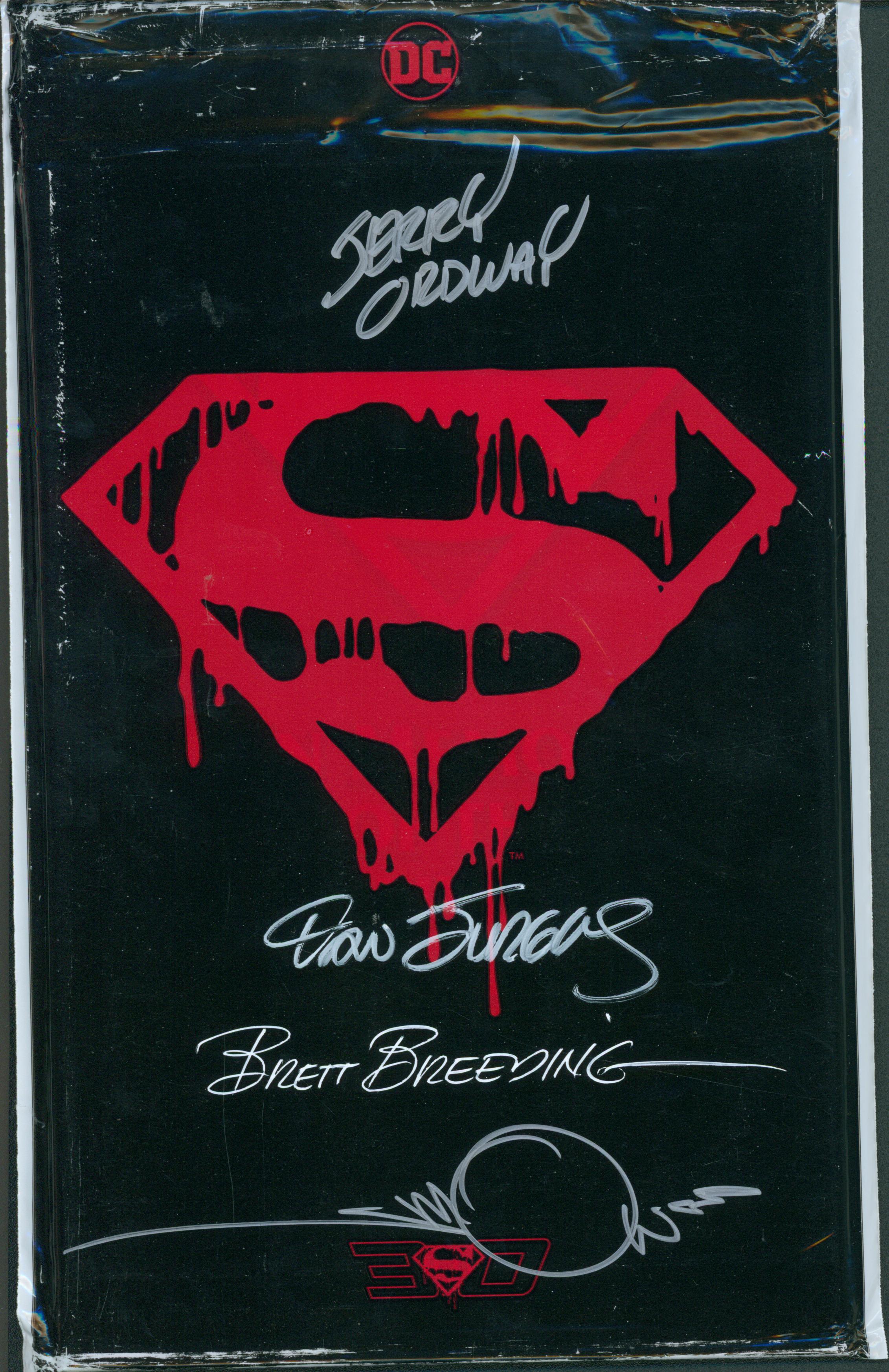 Death of Superman Special #1  | Unterschrieben von Jurgens, Ordway, Breeding & co.